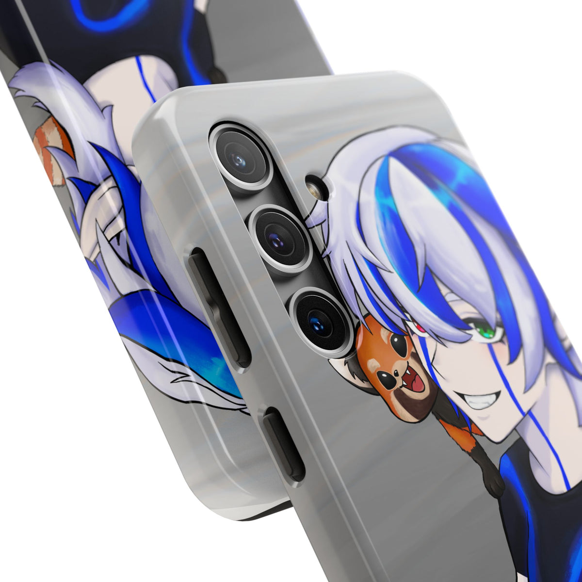 Ray Xash "Red Panda Companion" Phone Case