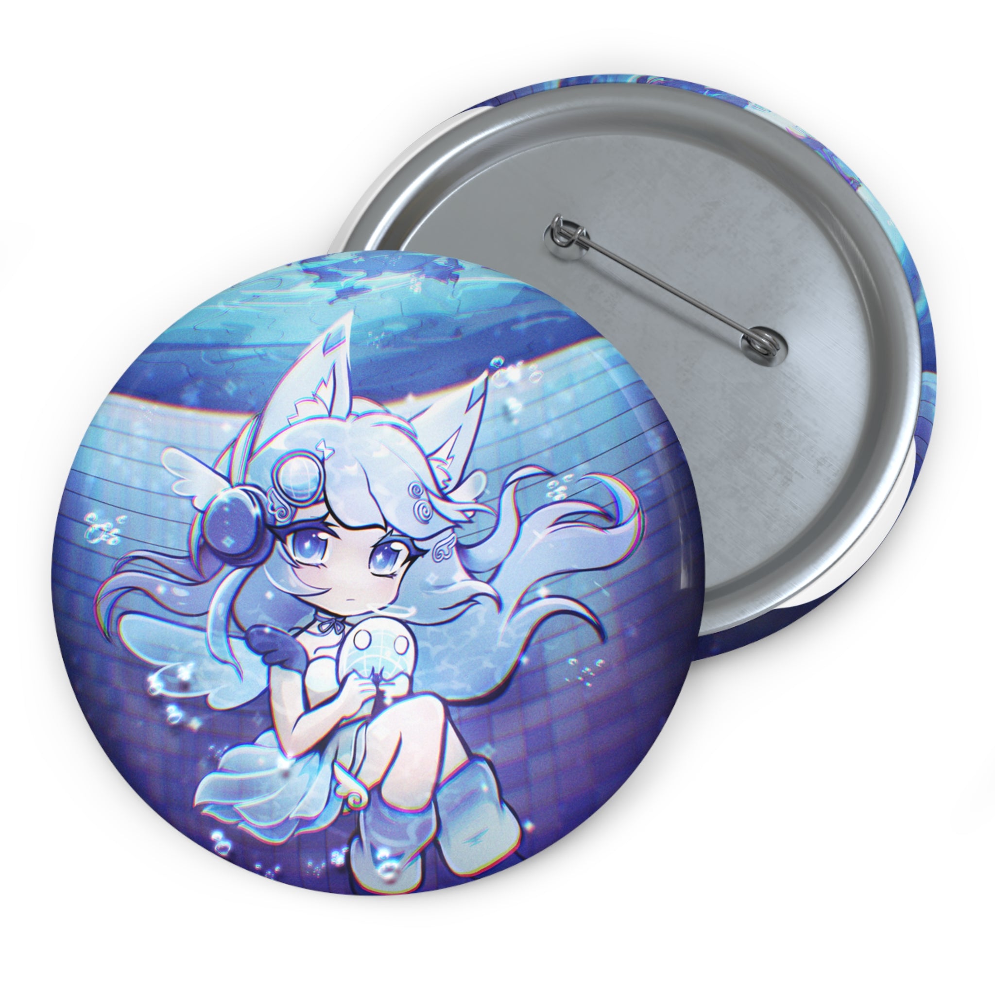 Kibbi "Underwater Sanctuary" Pin Button