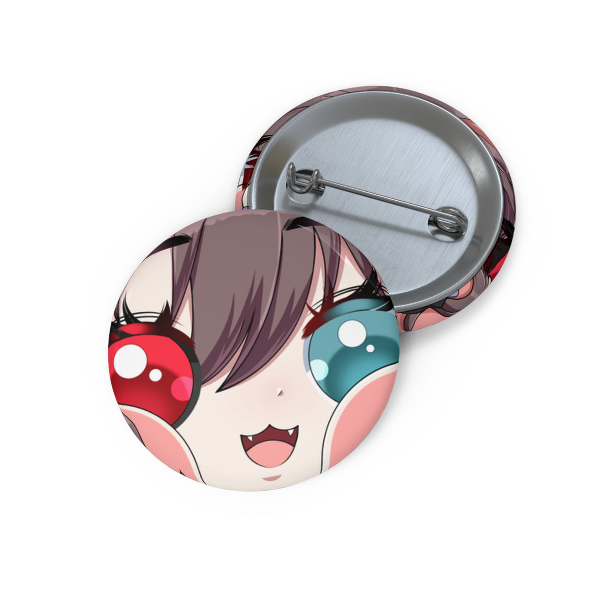 RockLoLove "Cheek Squish" Pin Button
