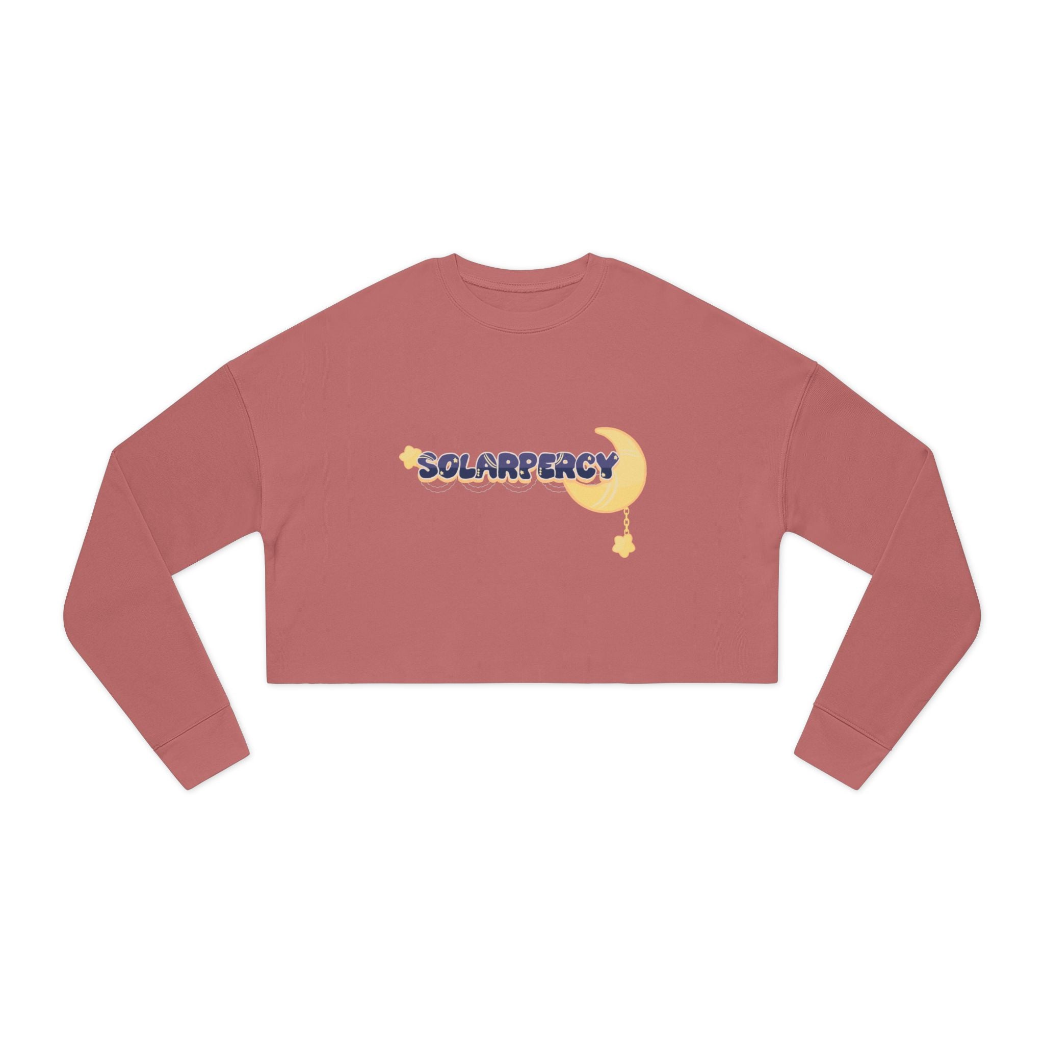 Solar Percy "Logo" Cropped Sweatshirt