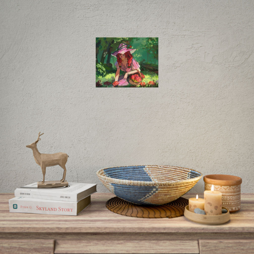 Gnomie "Gardening" Poster