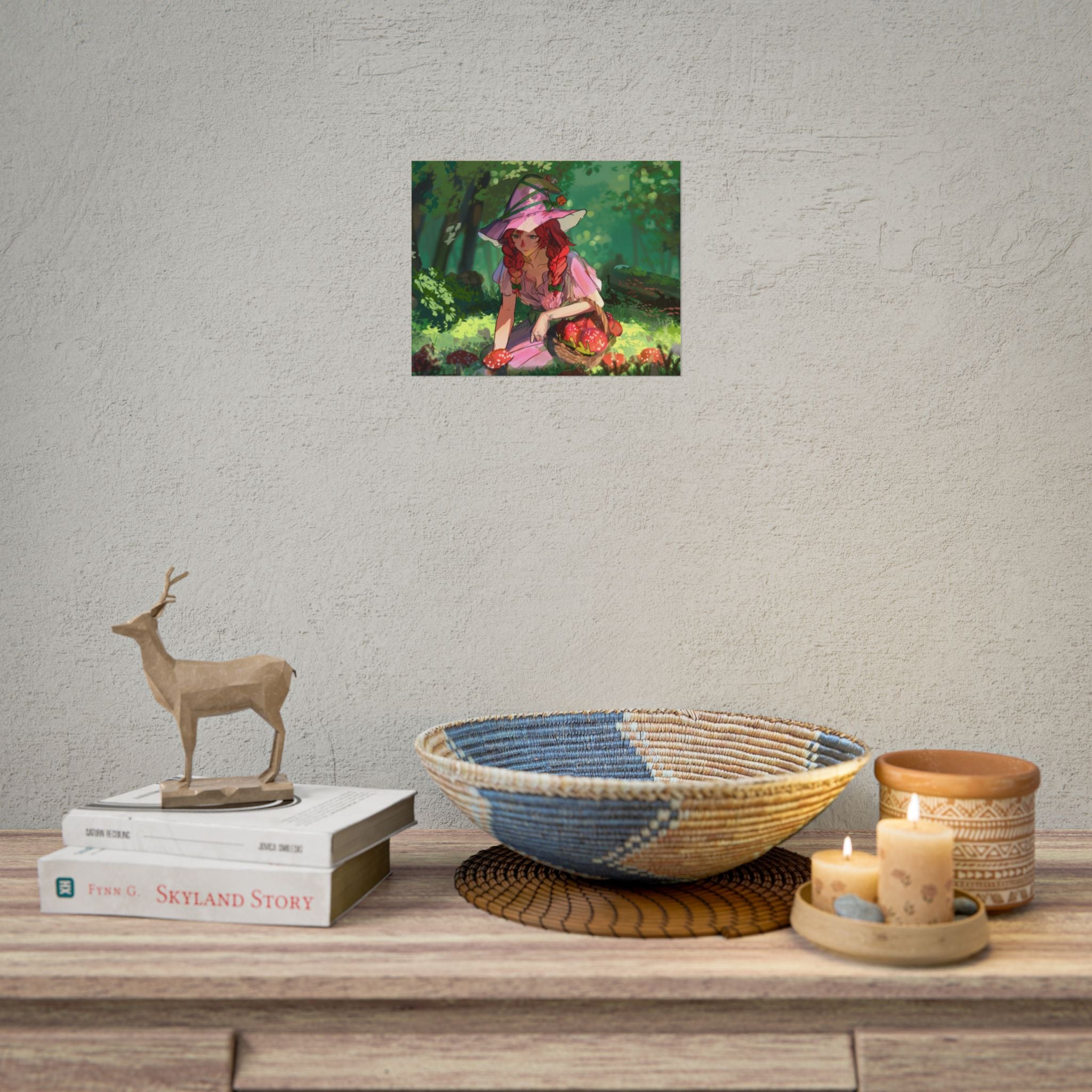 Gnomie "Gardening" Poster