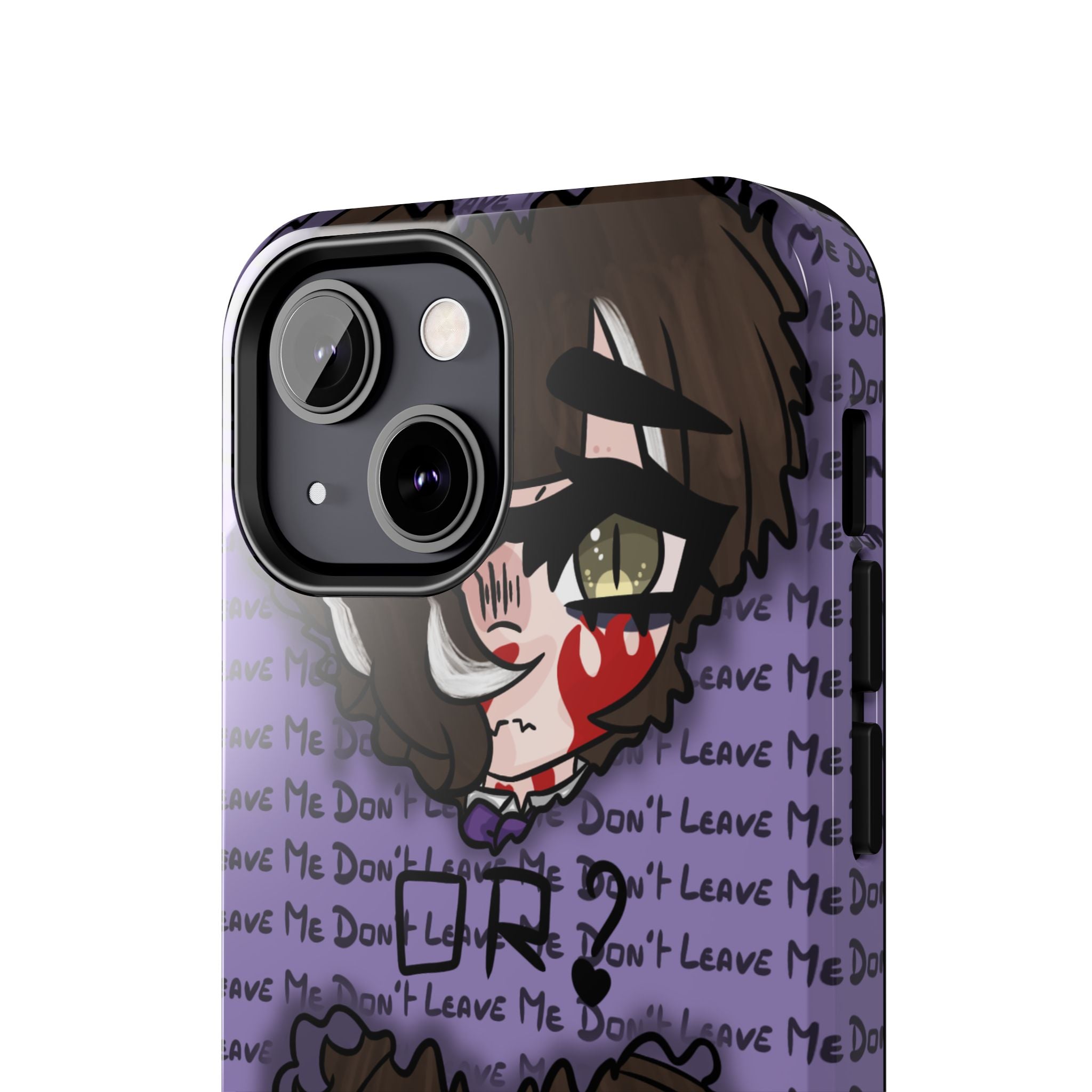Renée Lysobore "Me or Them" Phone Case
