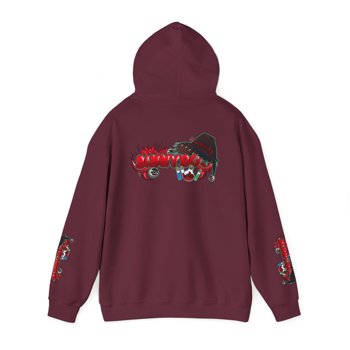 sinnyboo "Hallows Eve Chibi" Designer Hoodie