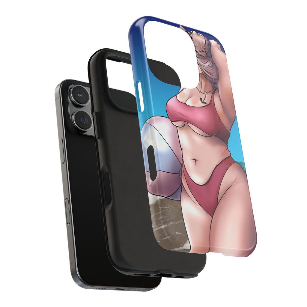 Luna Rainn "Beach Pup" Tough Phone Case