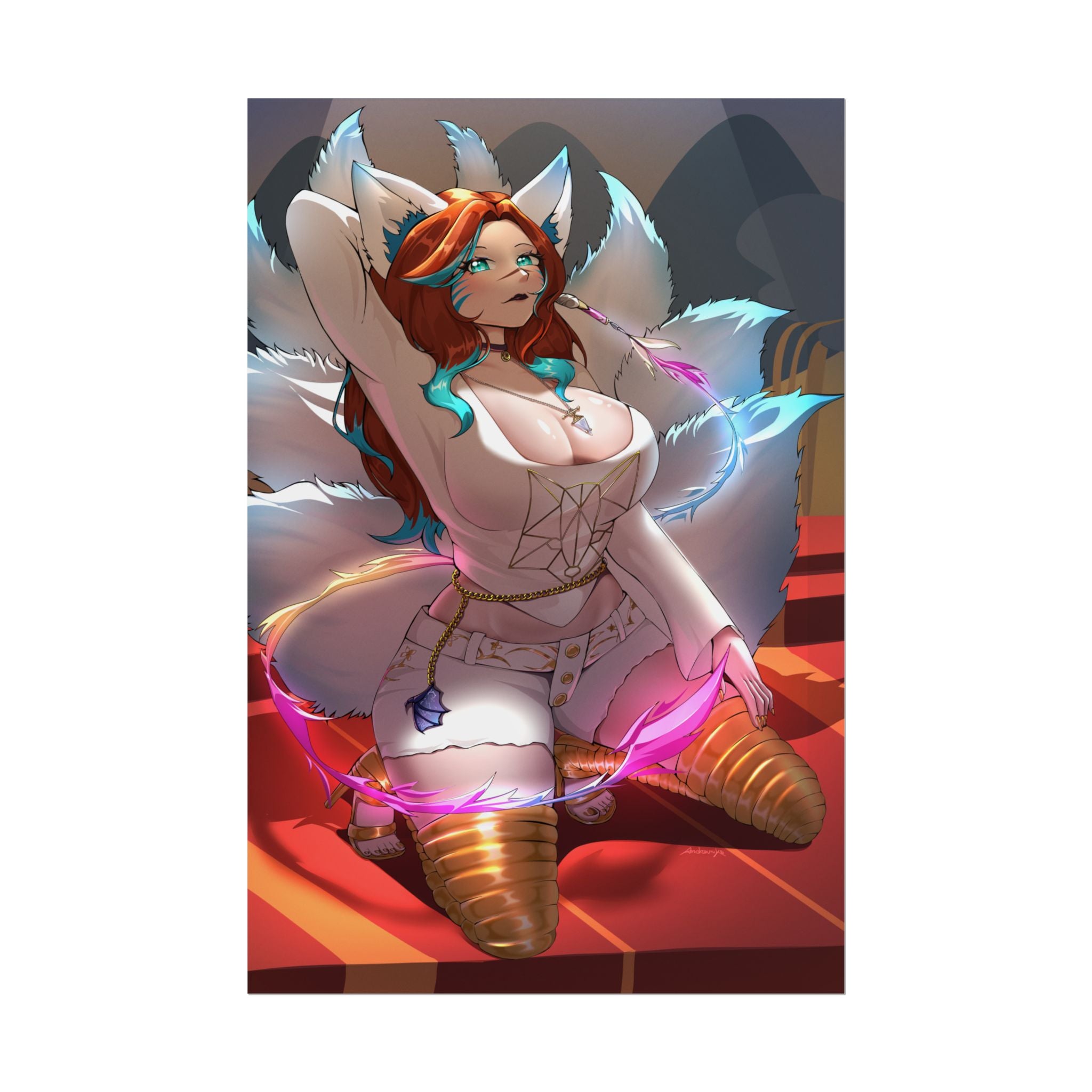 Luna Fujimaru "Radiant Vixen" Poster