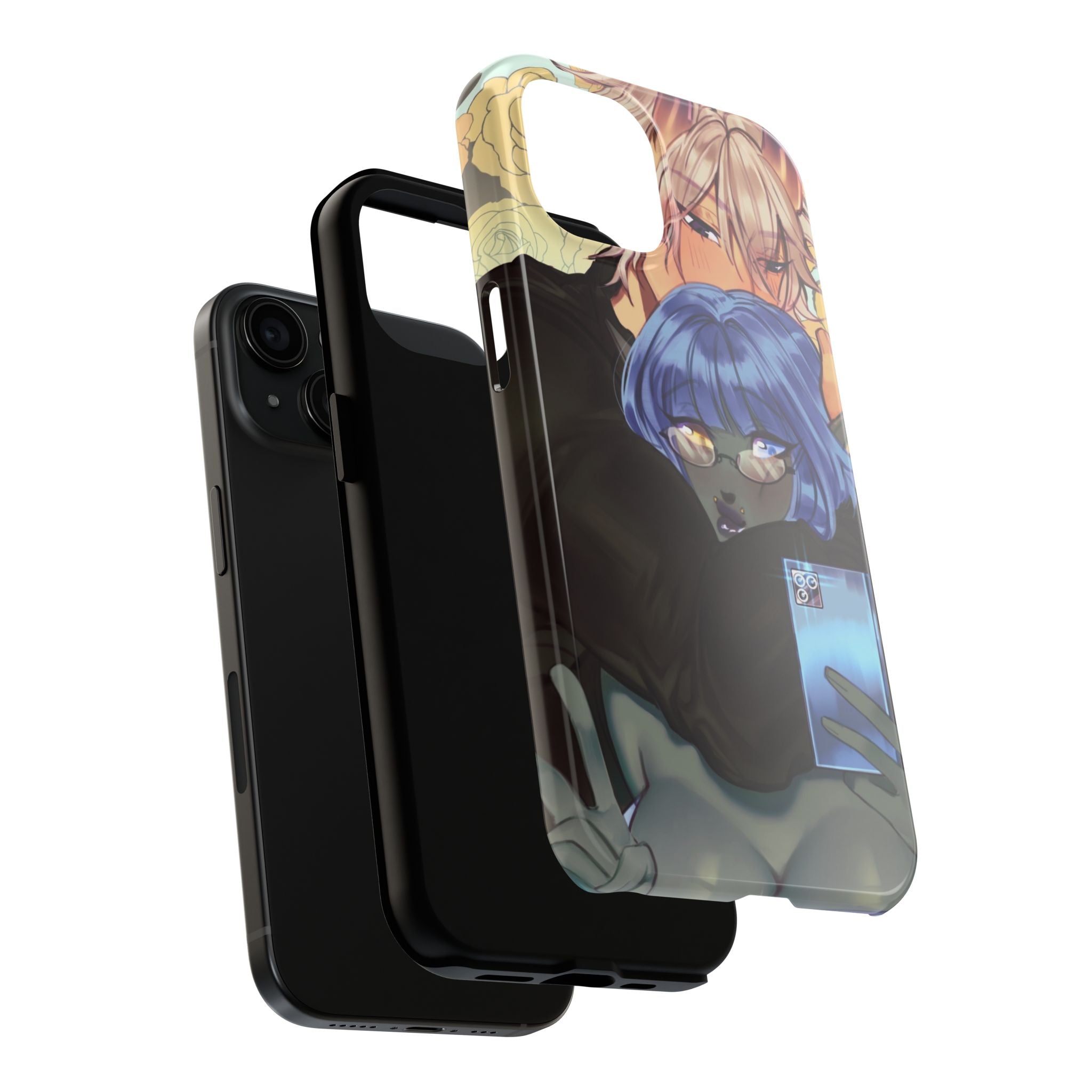 BasicallyVal "Selfie" Tough Phonecase