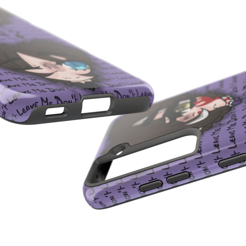 Renée Lysobore "Me or Them" Phone Case