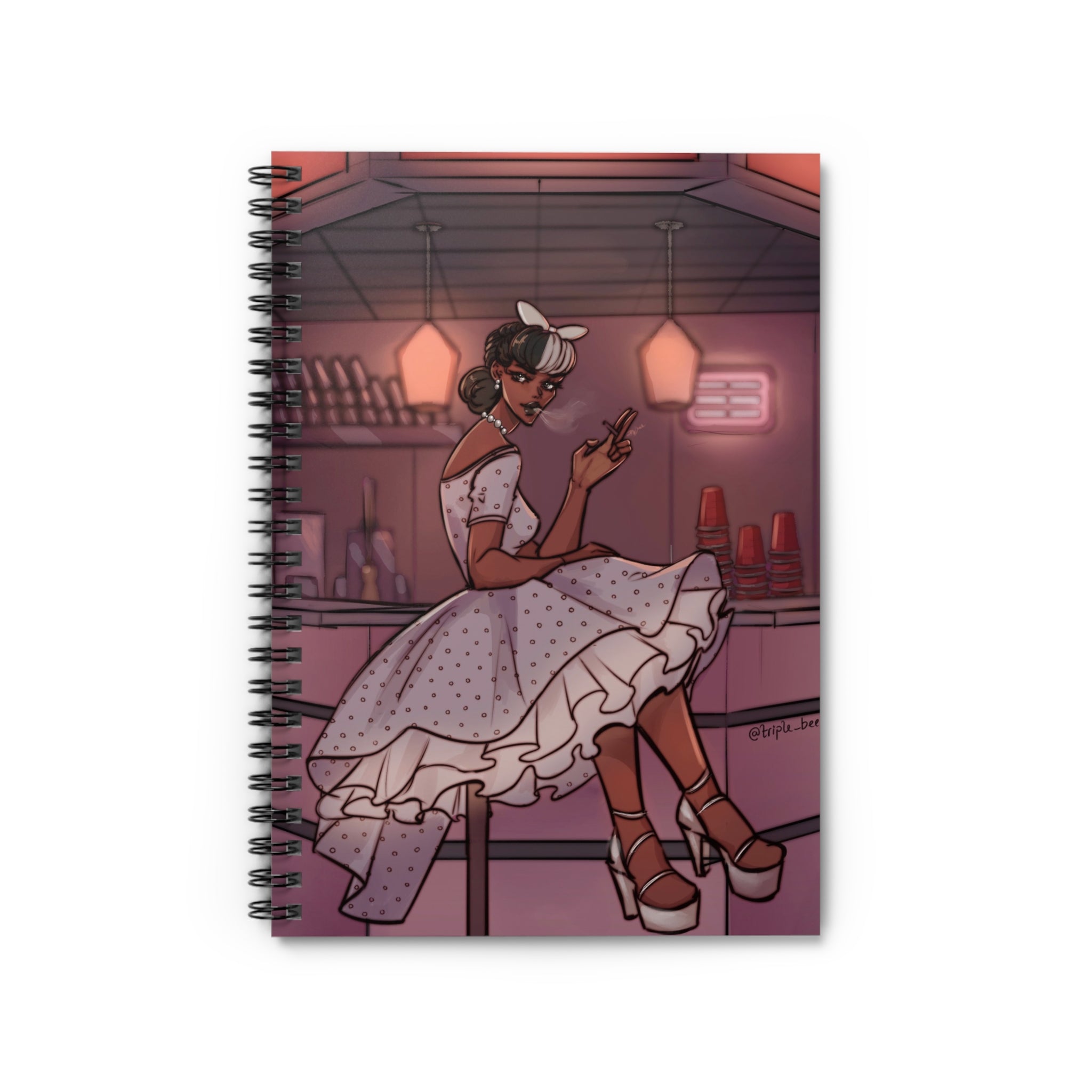 Vintage Luna Notebook