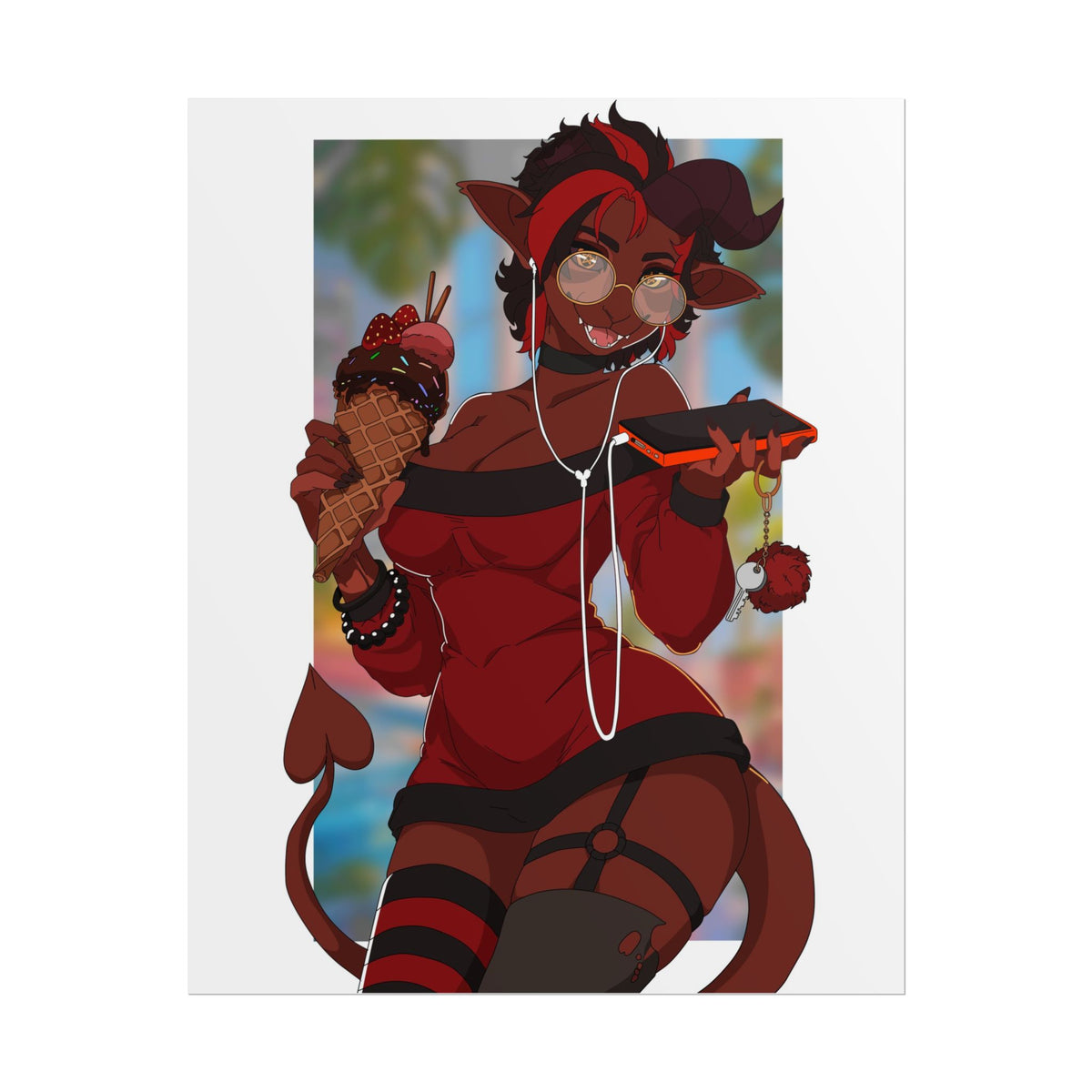 Chow Down "Summer Fur" Poster