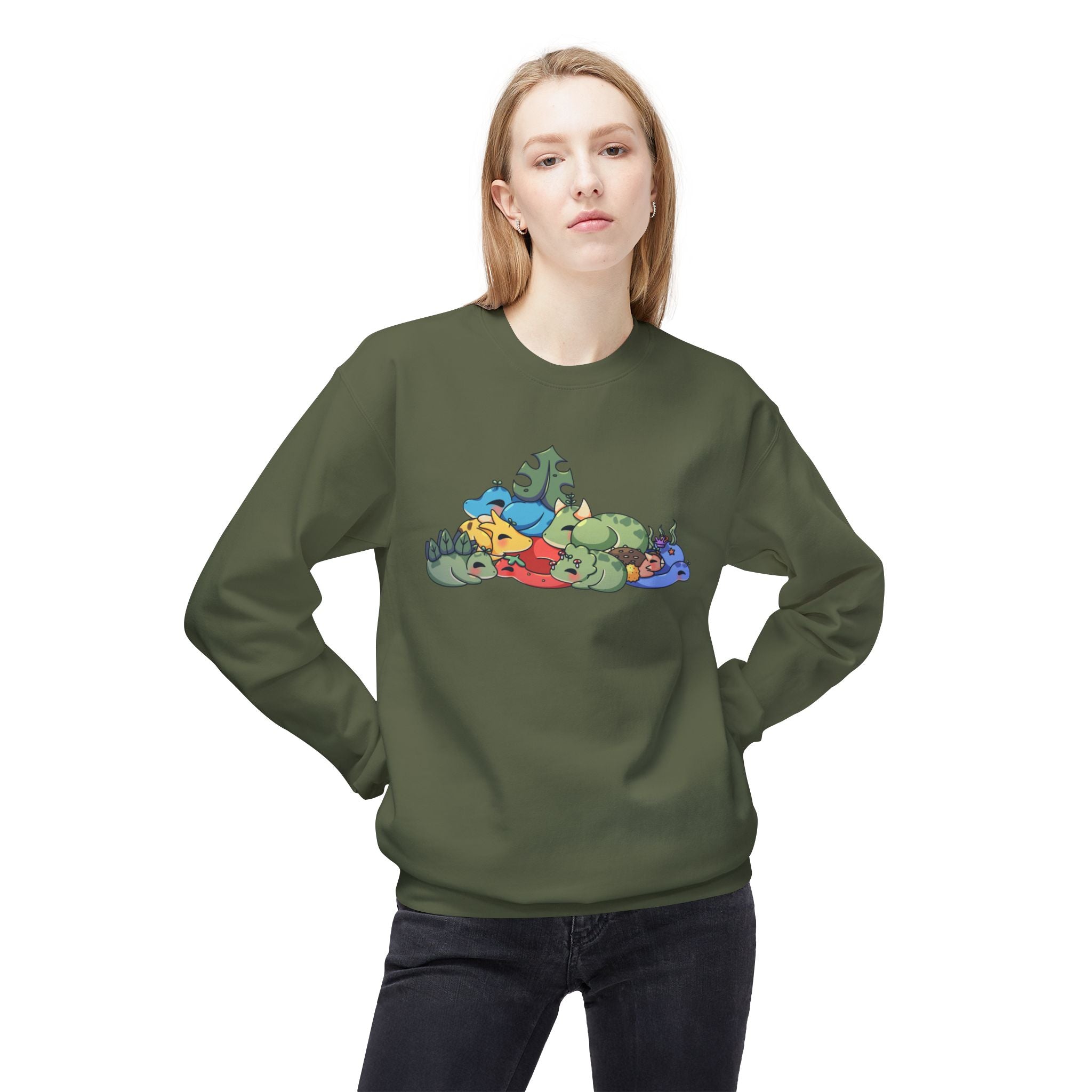 DinoSpr0ut "Family Nap" Sweatshirt