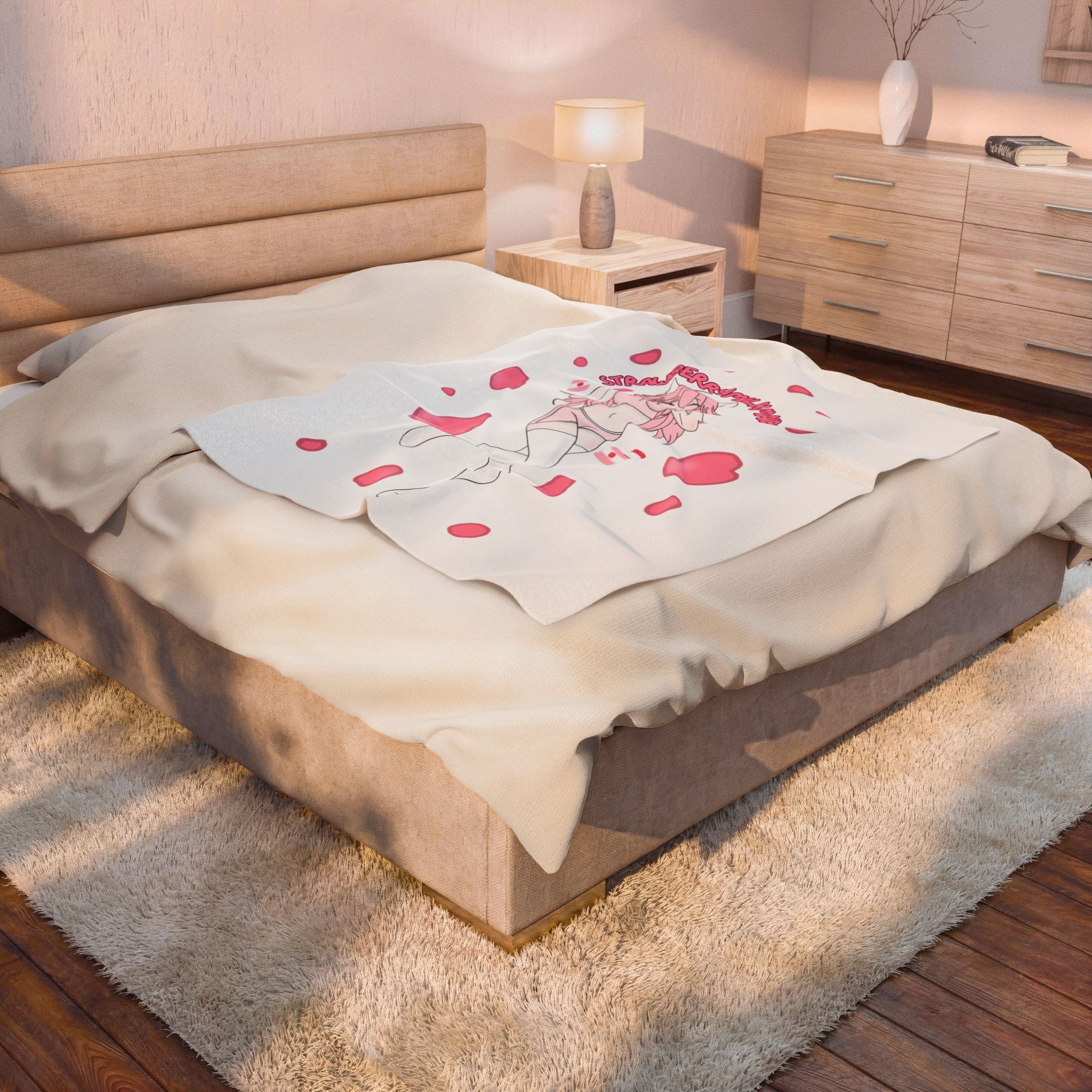 StrawberryMilkMaid "Cow Print" Blanket
