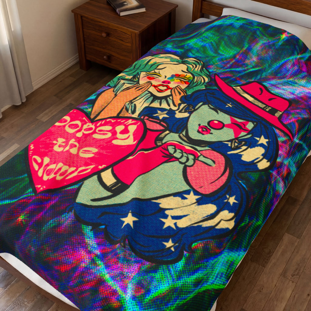 PopsyTheClown "ArtPopsy" Blanket