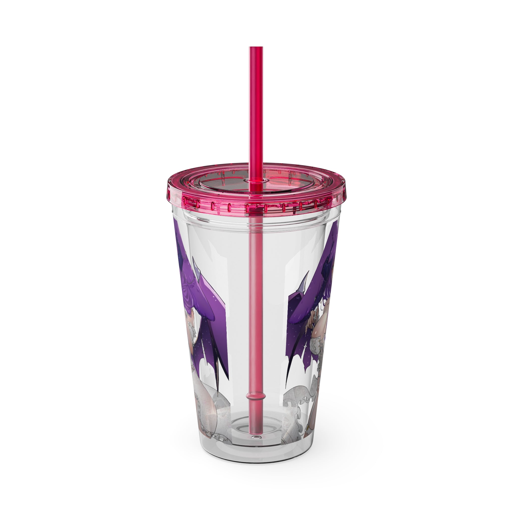 BoaCoomi "Violet Hush" Acrylic Tumbler