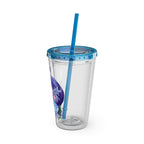 Honeybumz "Winter's Favorite Troublemaker" Acrylic Tumbler - KatDragonz