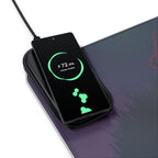 Chow Down "Livin' That Slug Life" LED XL Deskmat w/ Wireless Charging