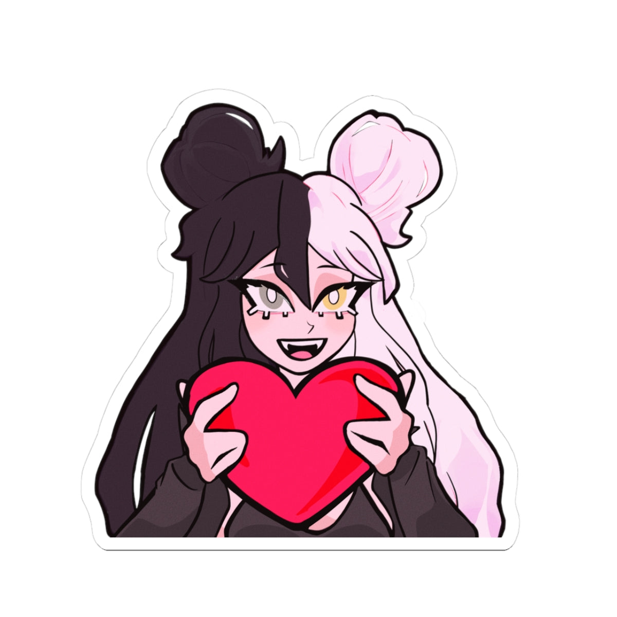 Saturn "Heart" Sticker