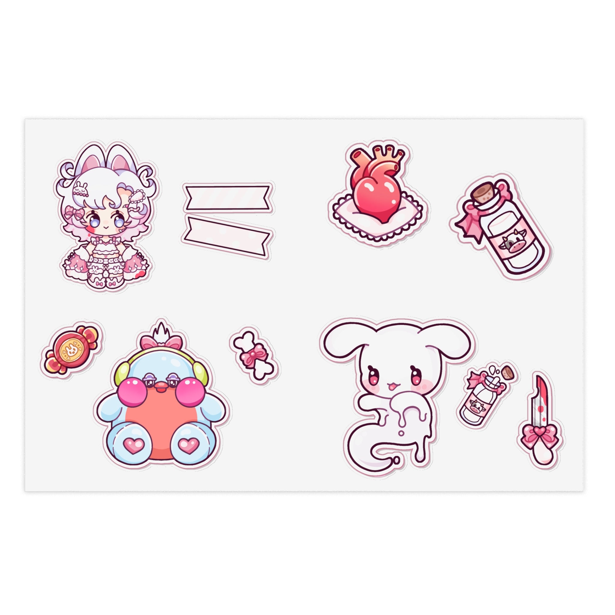 Npc_Brutus Sticker Sheet