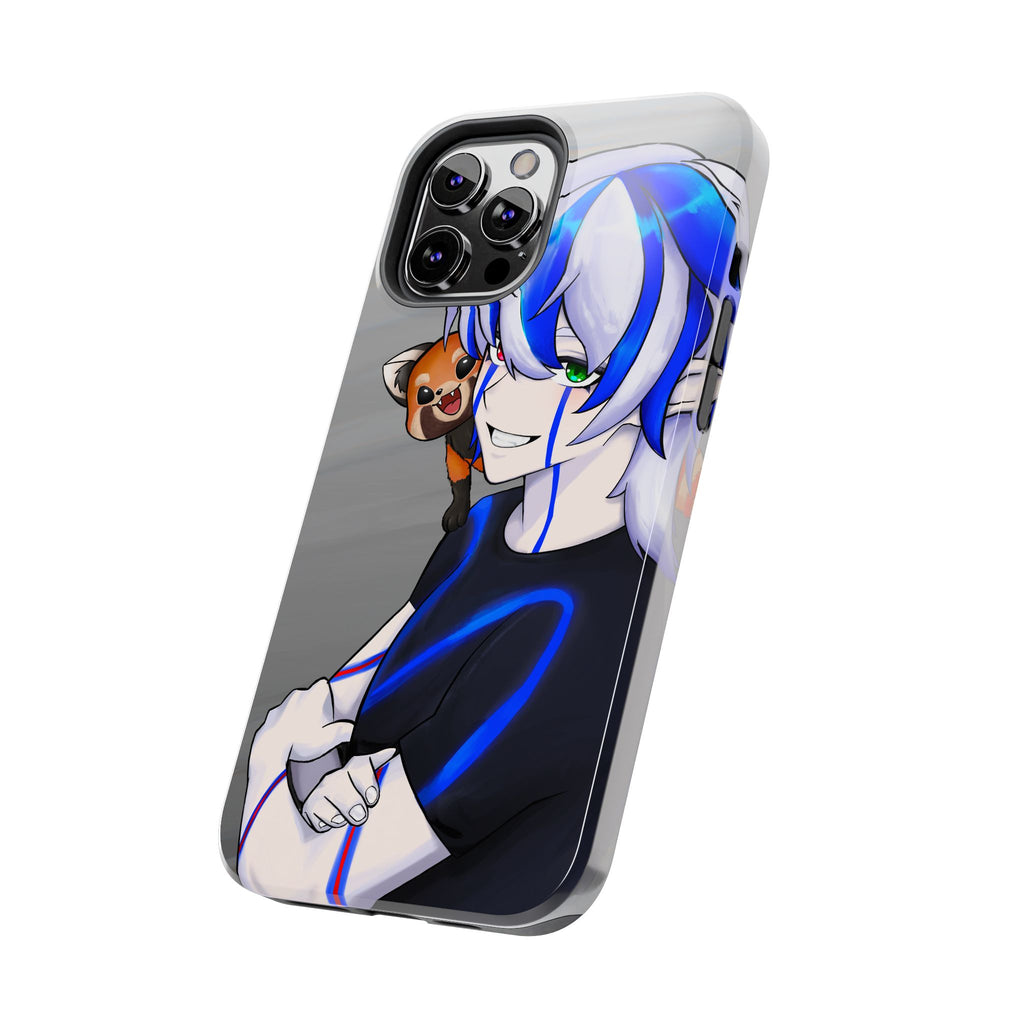 Ray Xash "Red Panda Companion" Phone Case