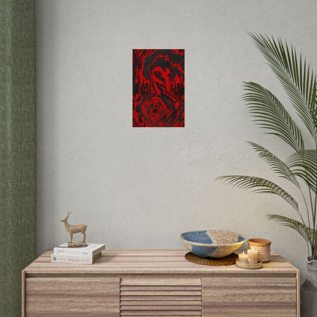 Nellohead "Red Fury" Poster