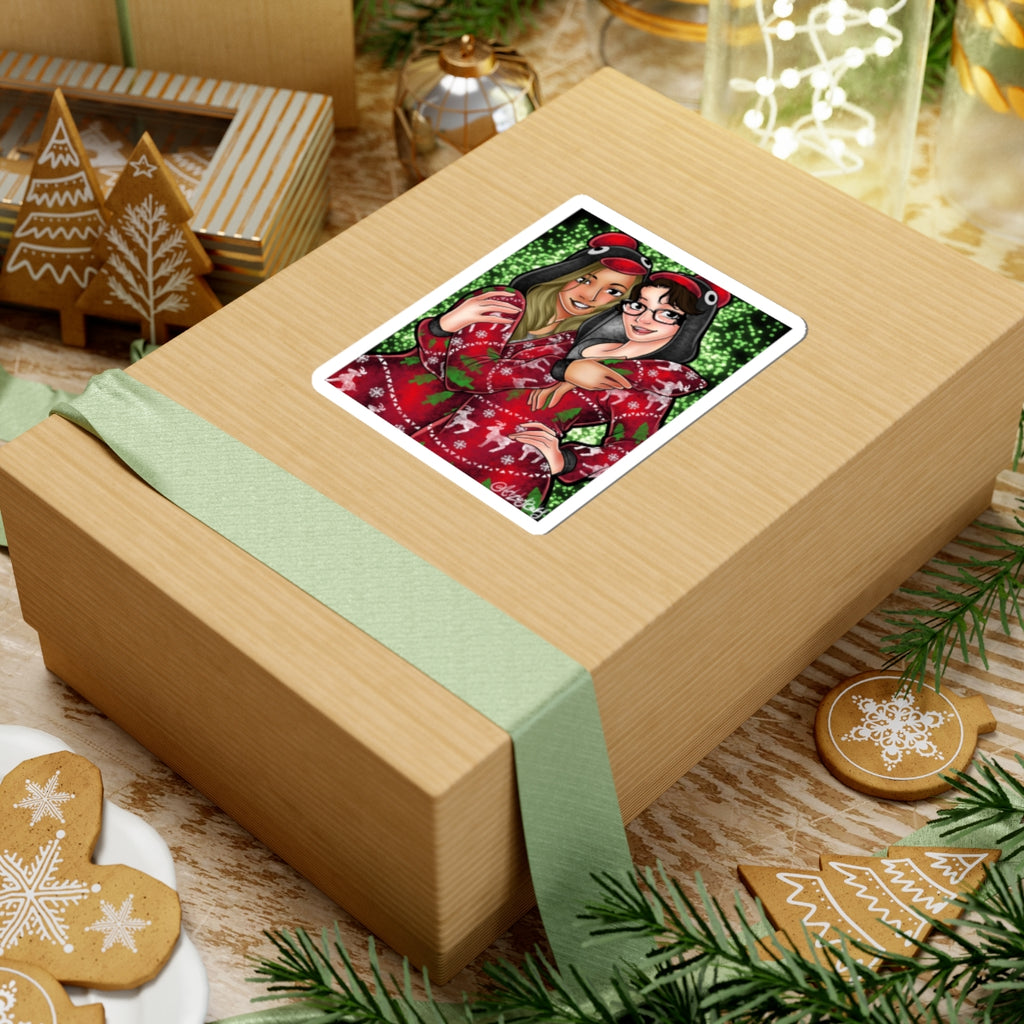 AmandaLeighCosplay "Christmas PJ Party" Sticker