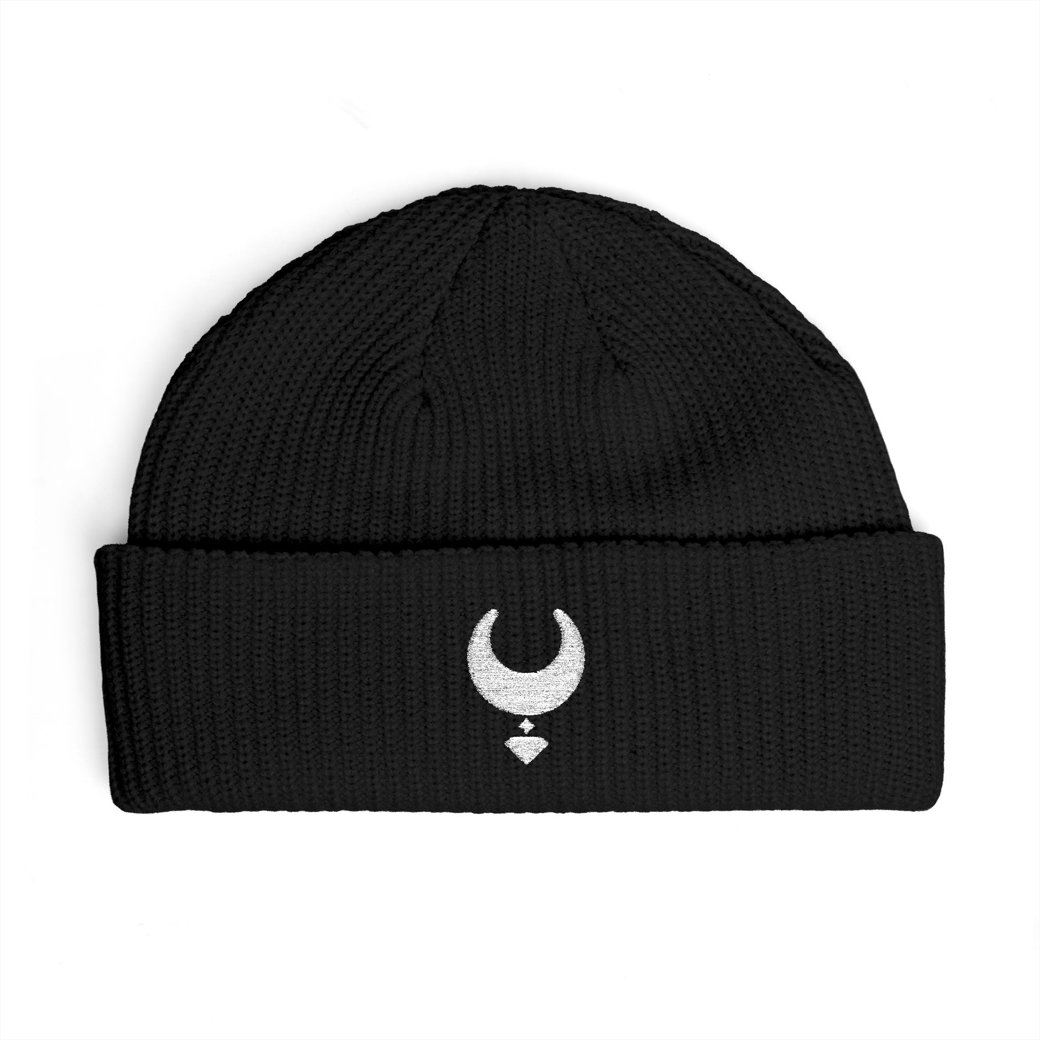 Artemis Gem White Emblem Beanie