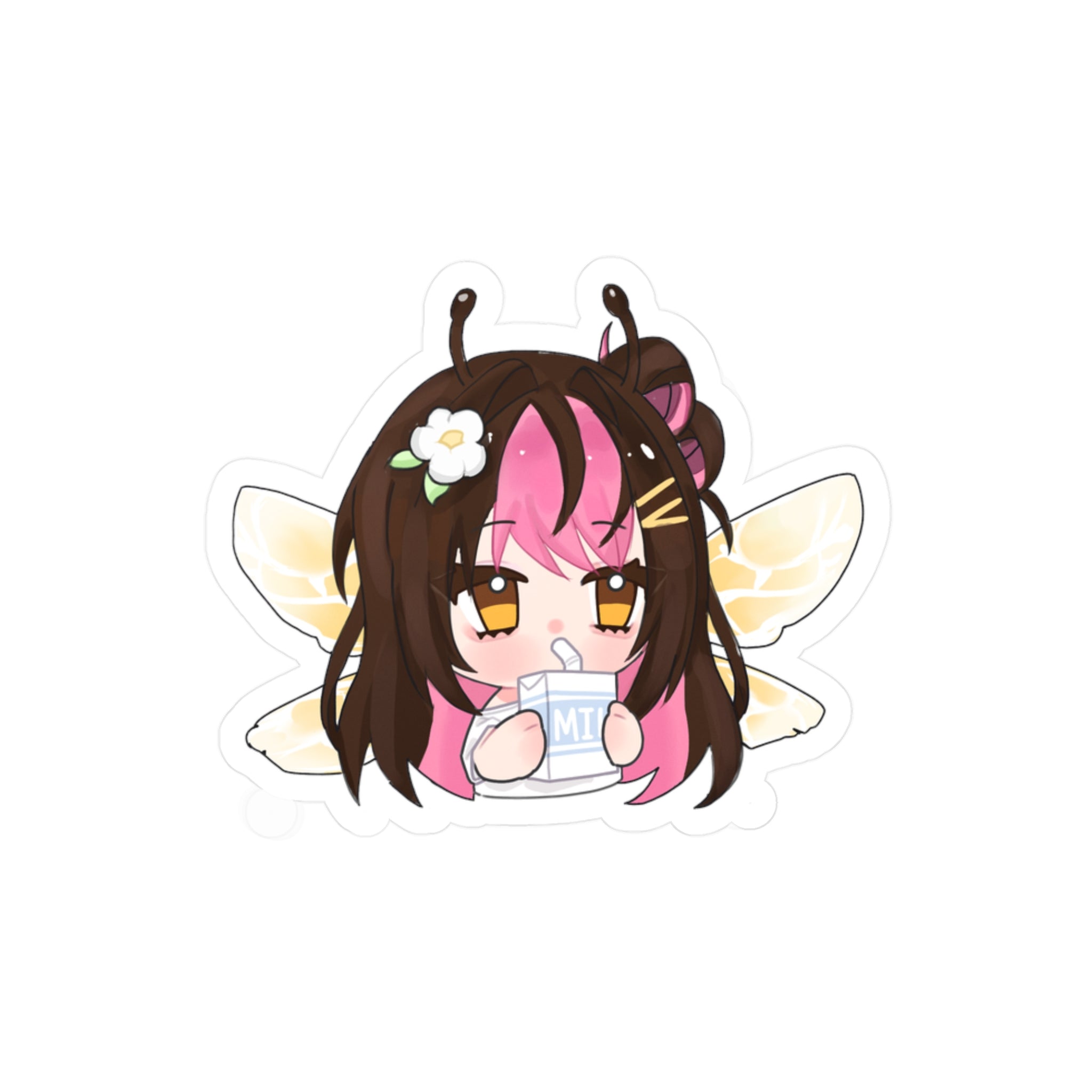 Lychibe "Sipping Milk" Decal