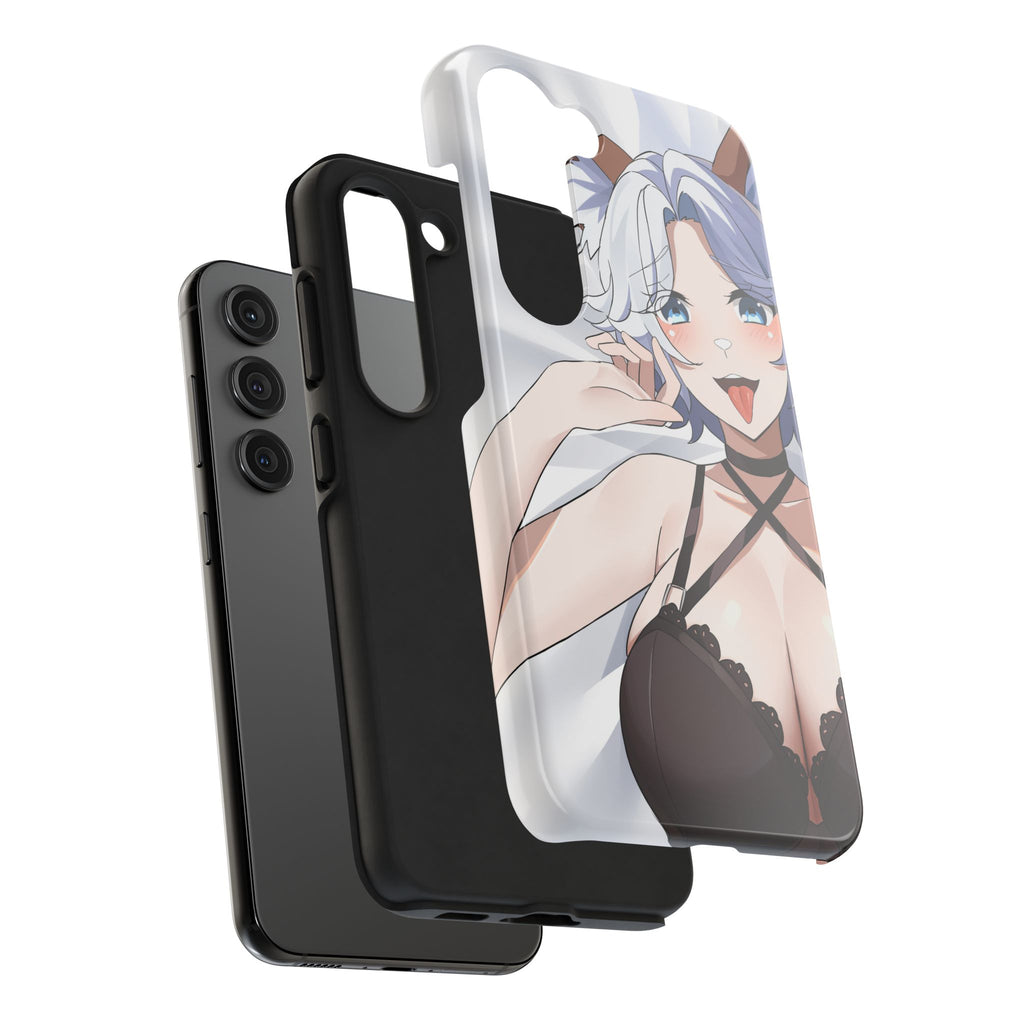 hauntedcorgi "Tongue Out" Phone Case