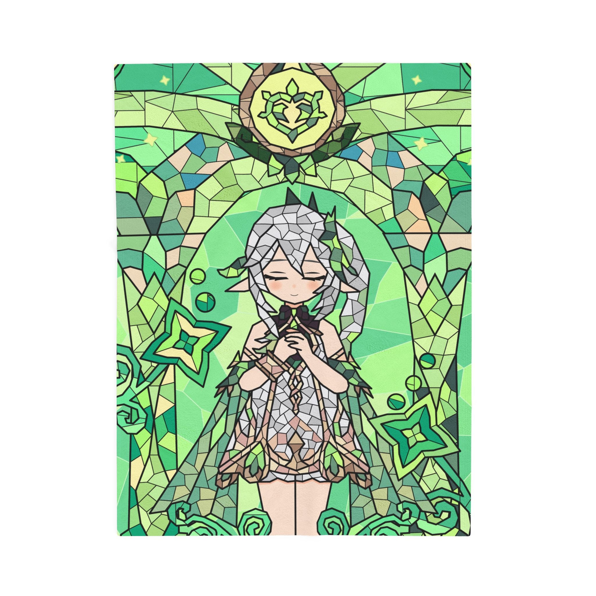 Nahida Plush Throw Blanket