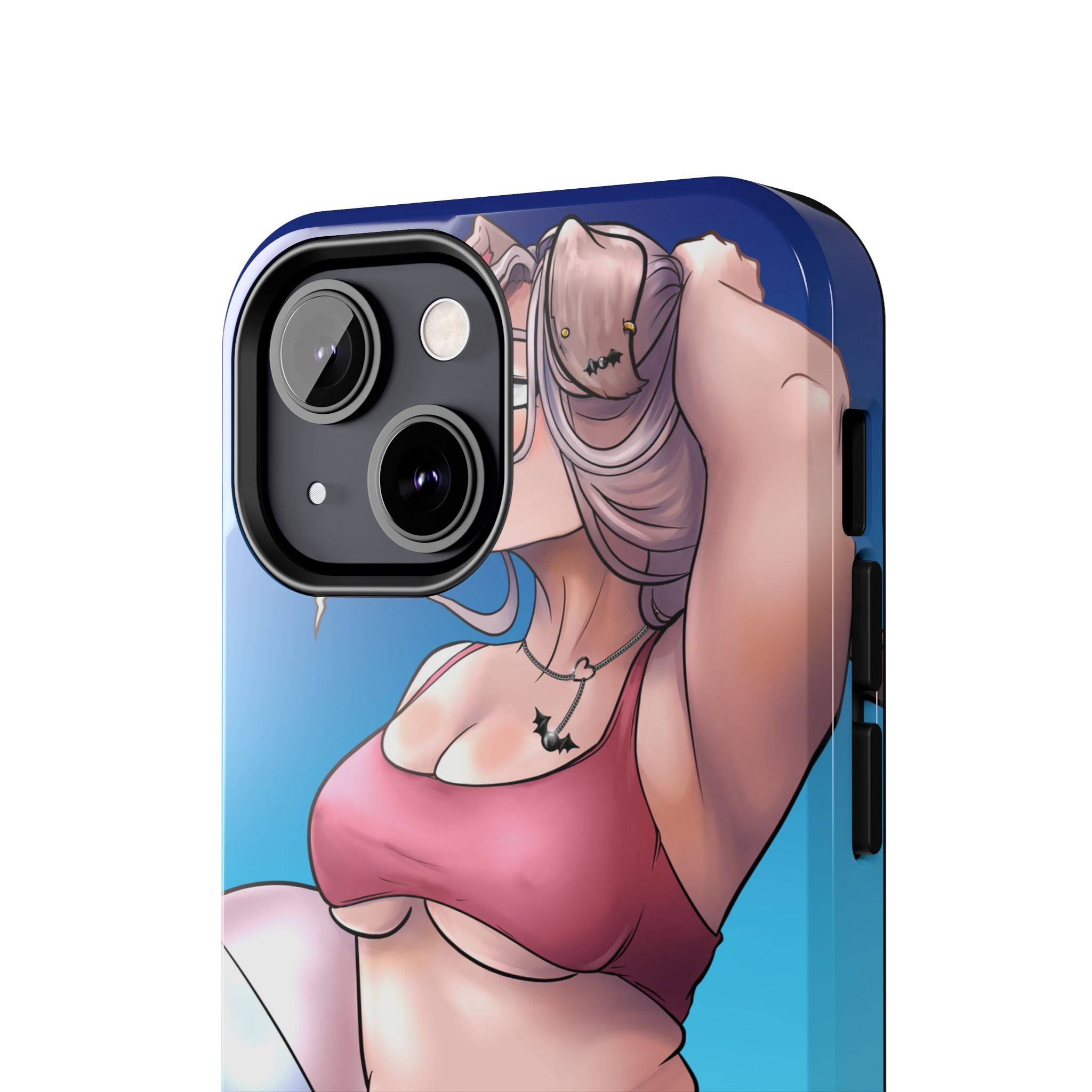 Luna Rainn "Beach Pup" Tough Phone Case