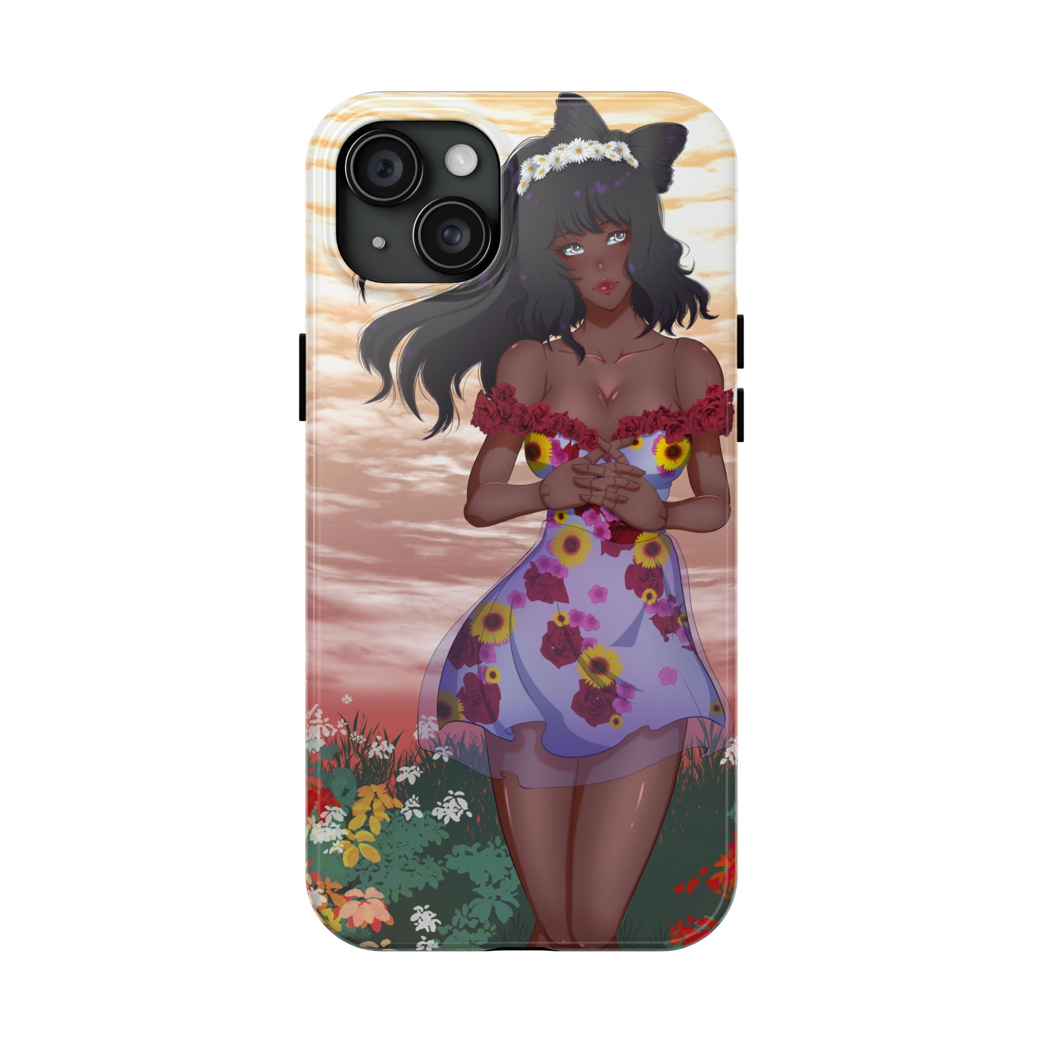 Vinnia Valentine "Rose Graden" Tough Phone Case