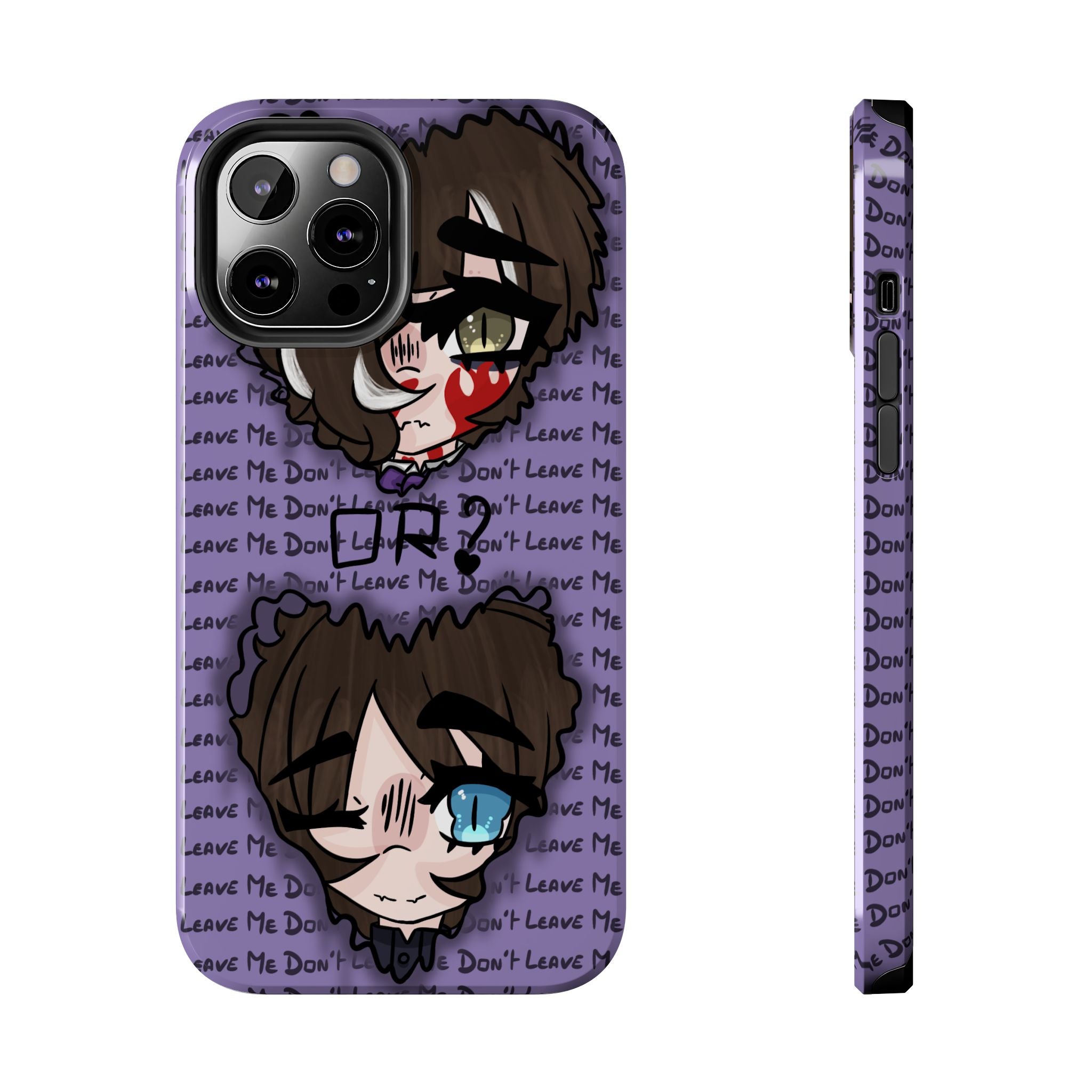 Renée Lysobore "Me or Them" Phone Case