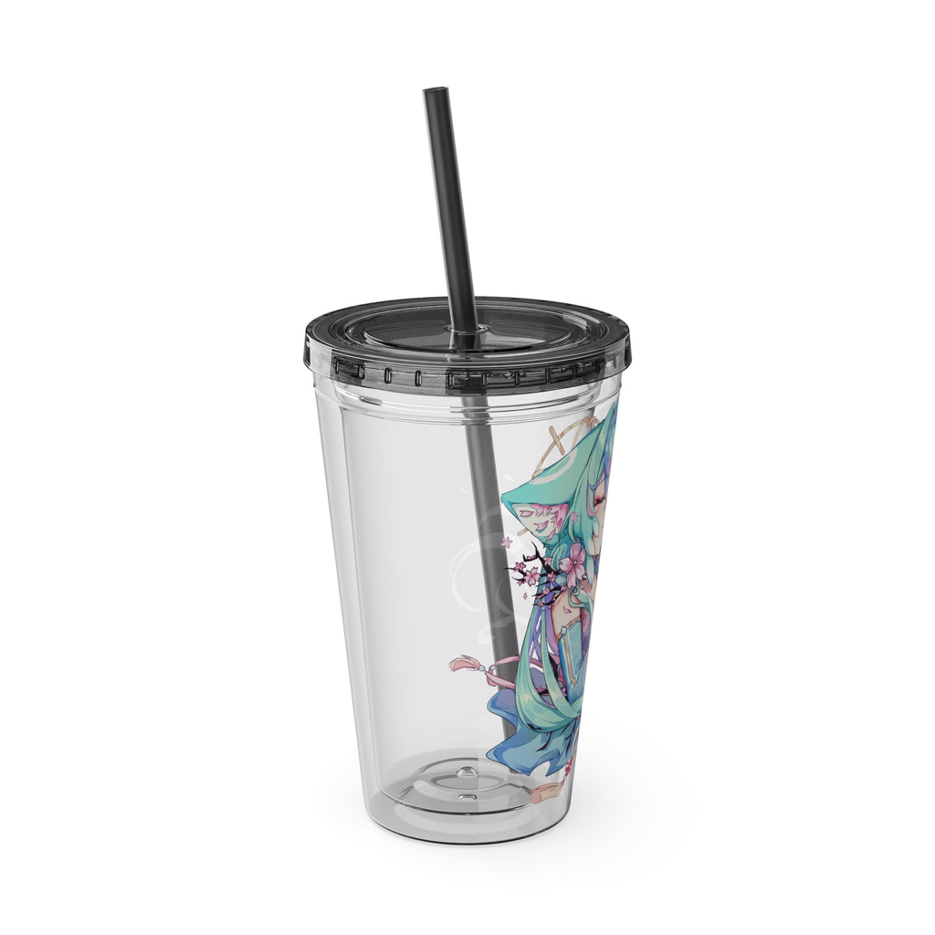 EggieWeggie "Cherry Blossom" Acrylic Tumbler