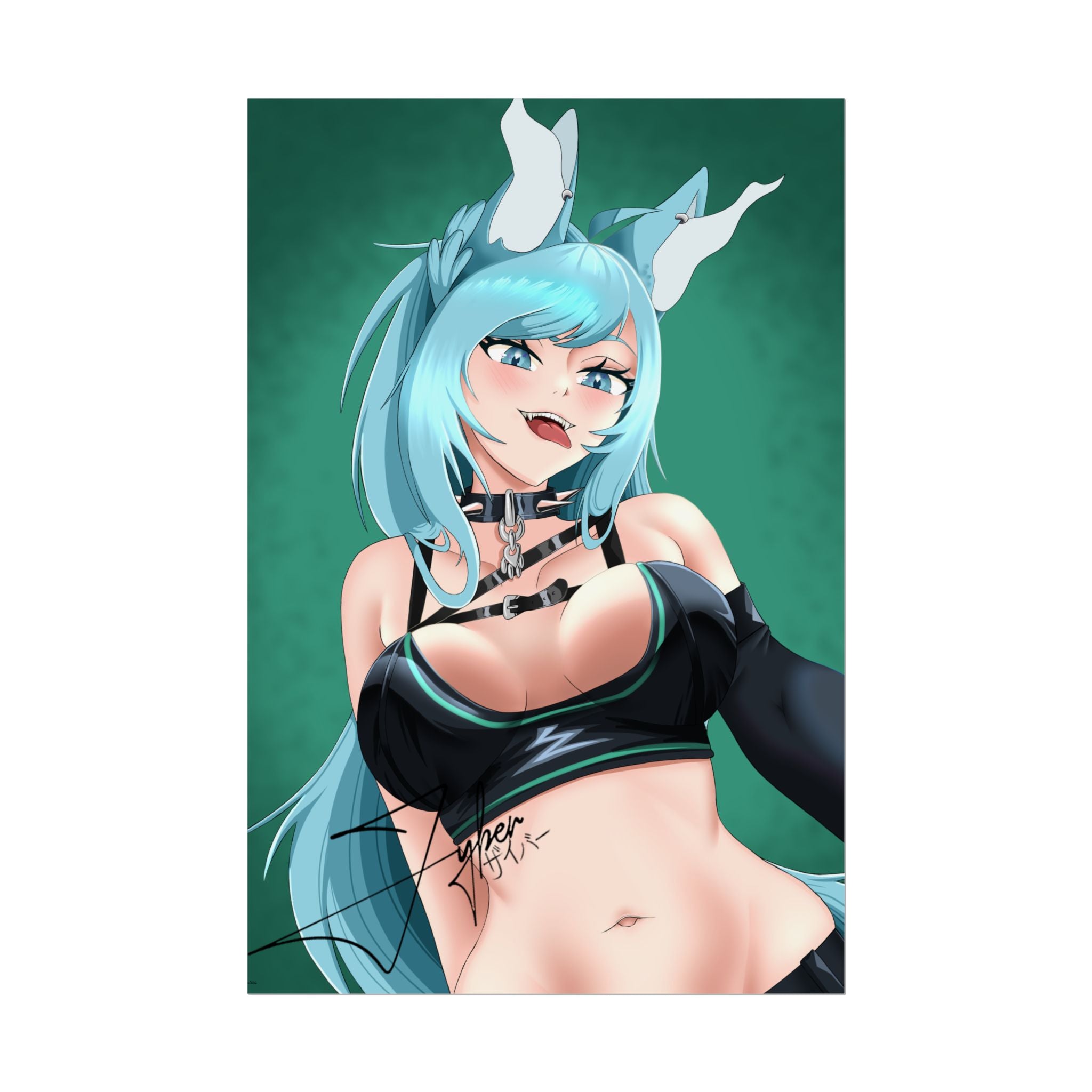 ZyberVT "Tongue Out" Poster