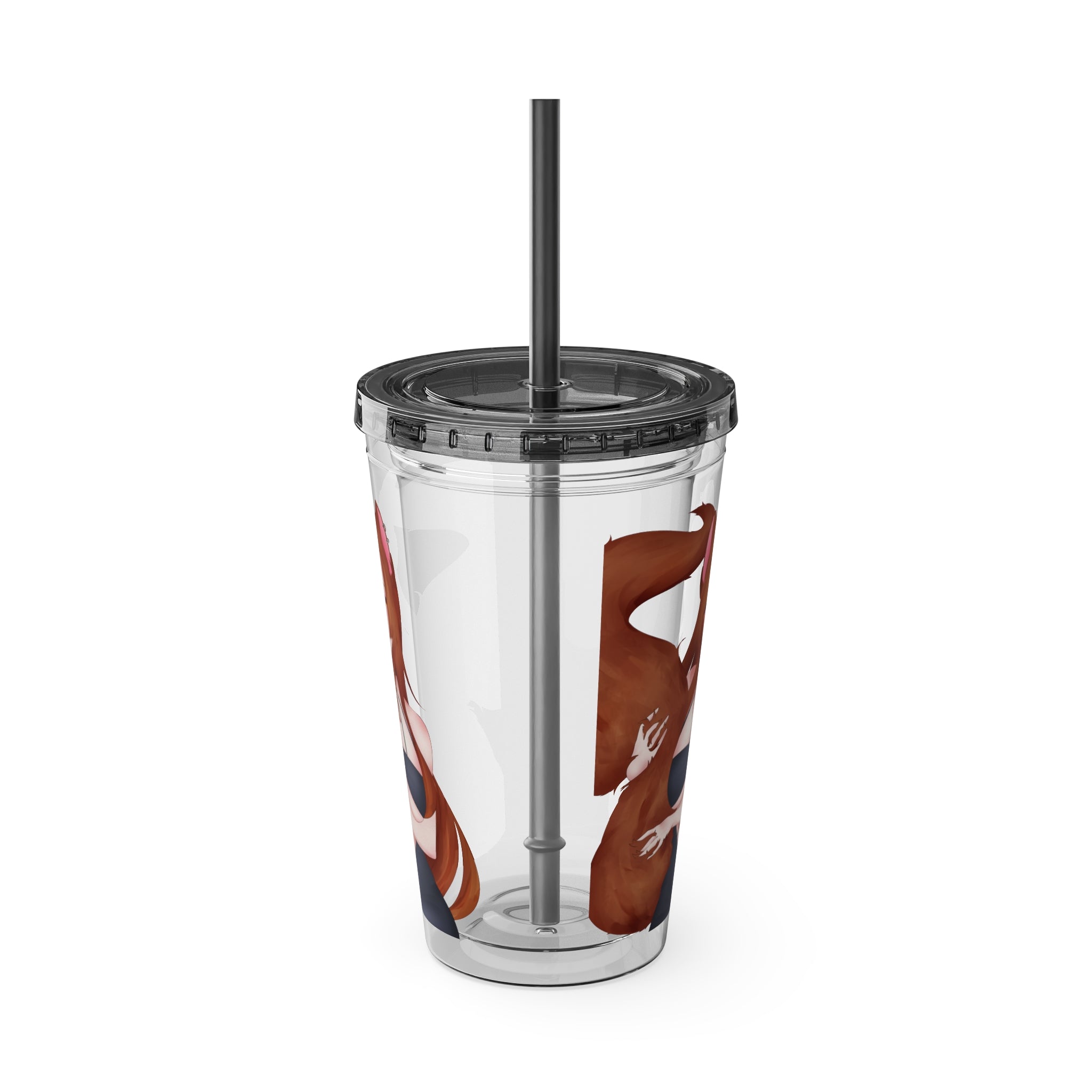 Lady Kiara Rose Acrylic Tumbler