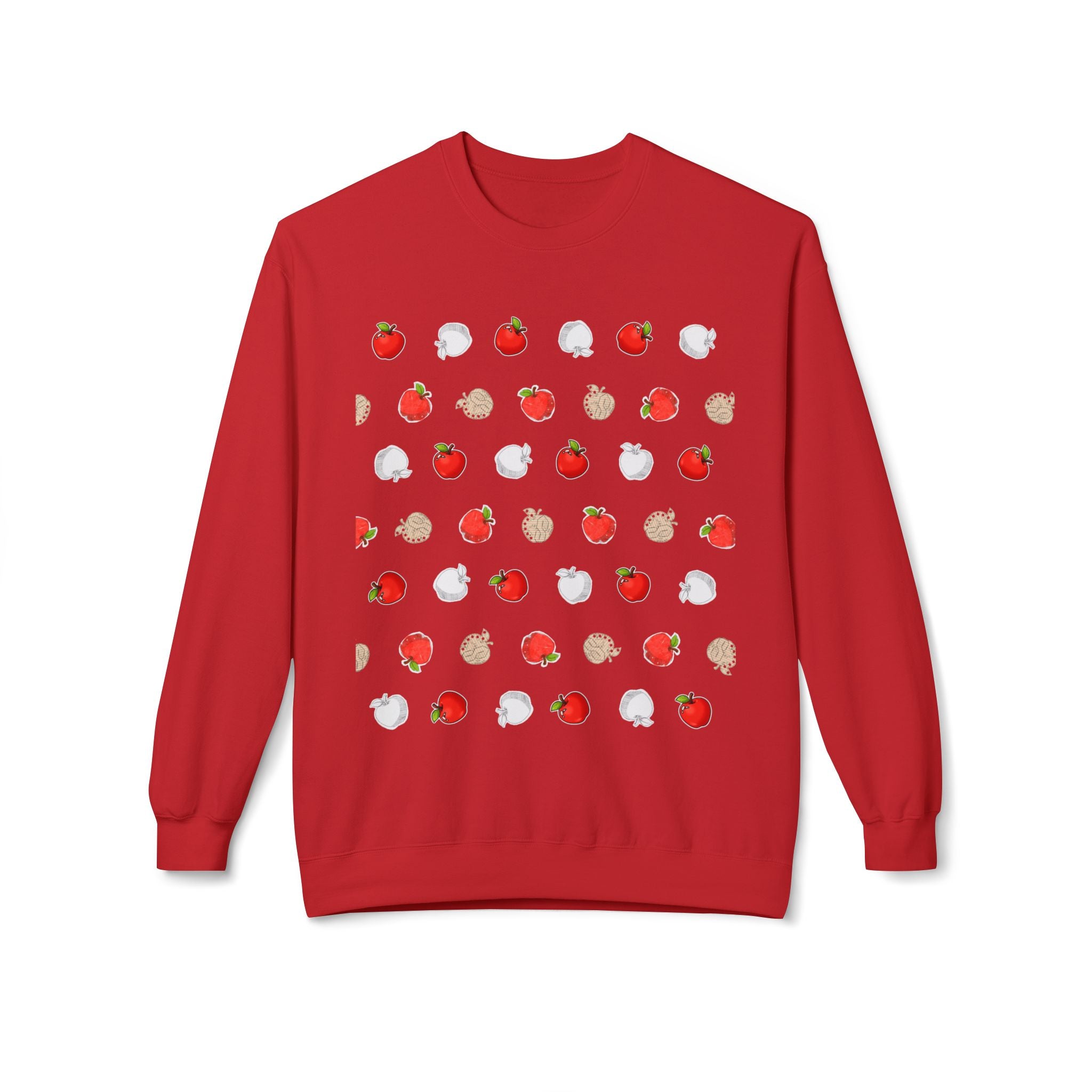 Doodled Apple Sweatshirt