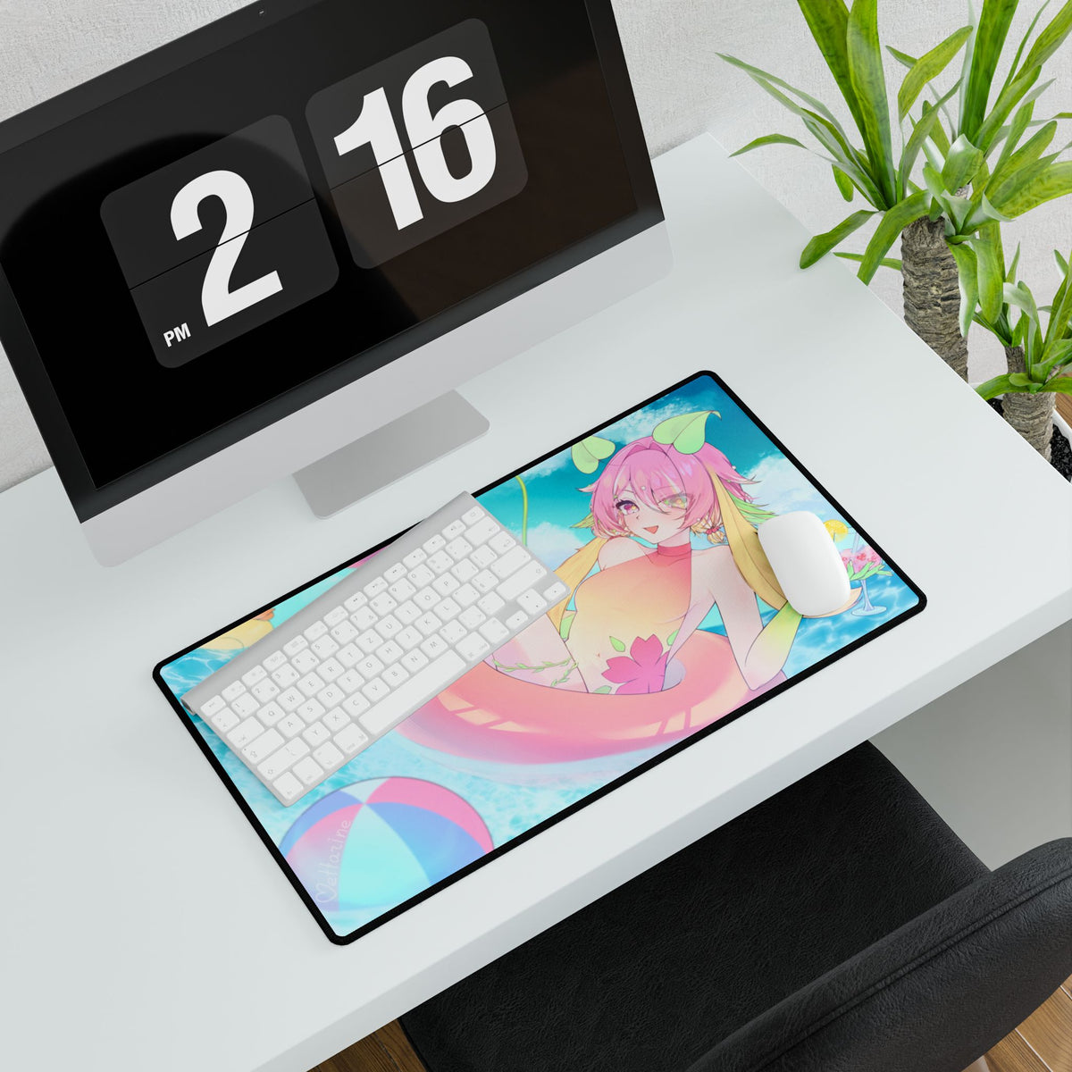 NekochiKohaku "Summer Floating" Deskmat