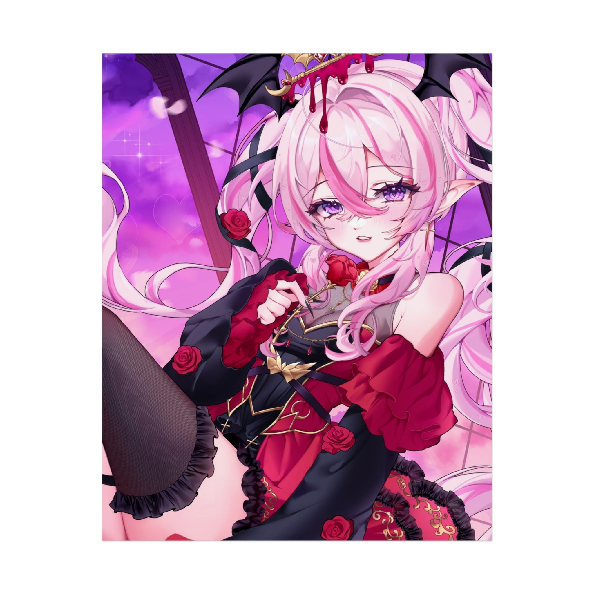 Purple Moon Nyxie Poster