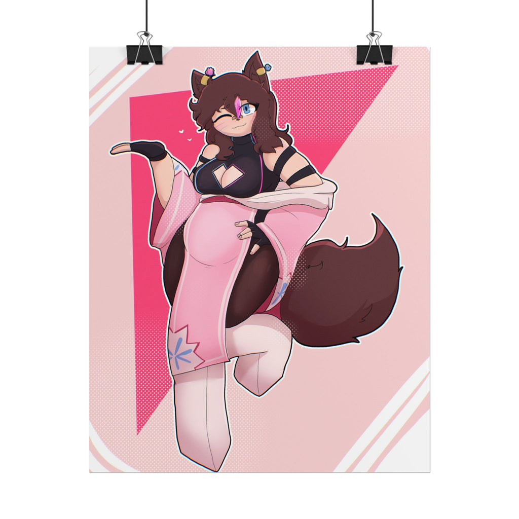 Neppix "Hand on Hips" Poster - KatDragonz