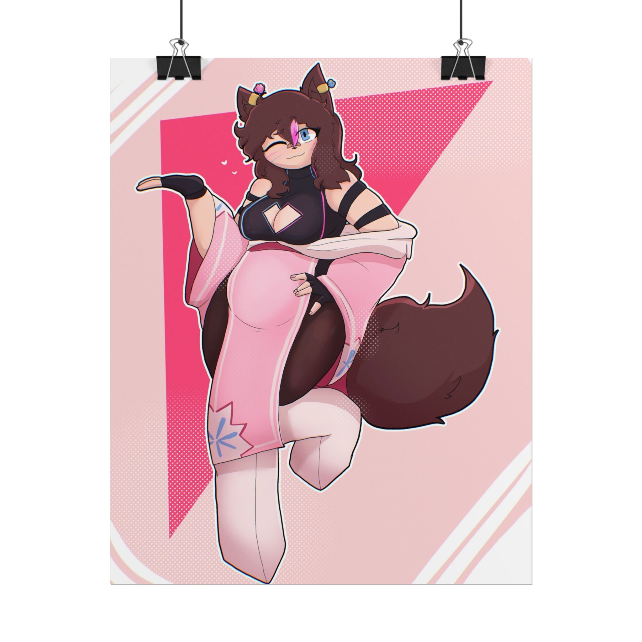 Neppix "Hand on Hips" Poster - KatDragonz