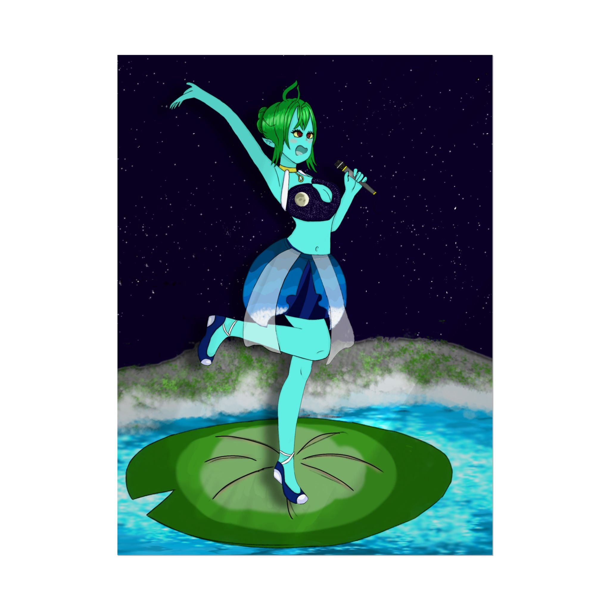 RainDropyTV "Lilypad Idol" Poster