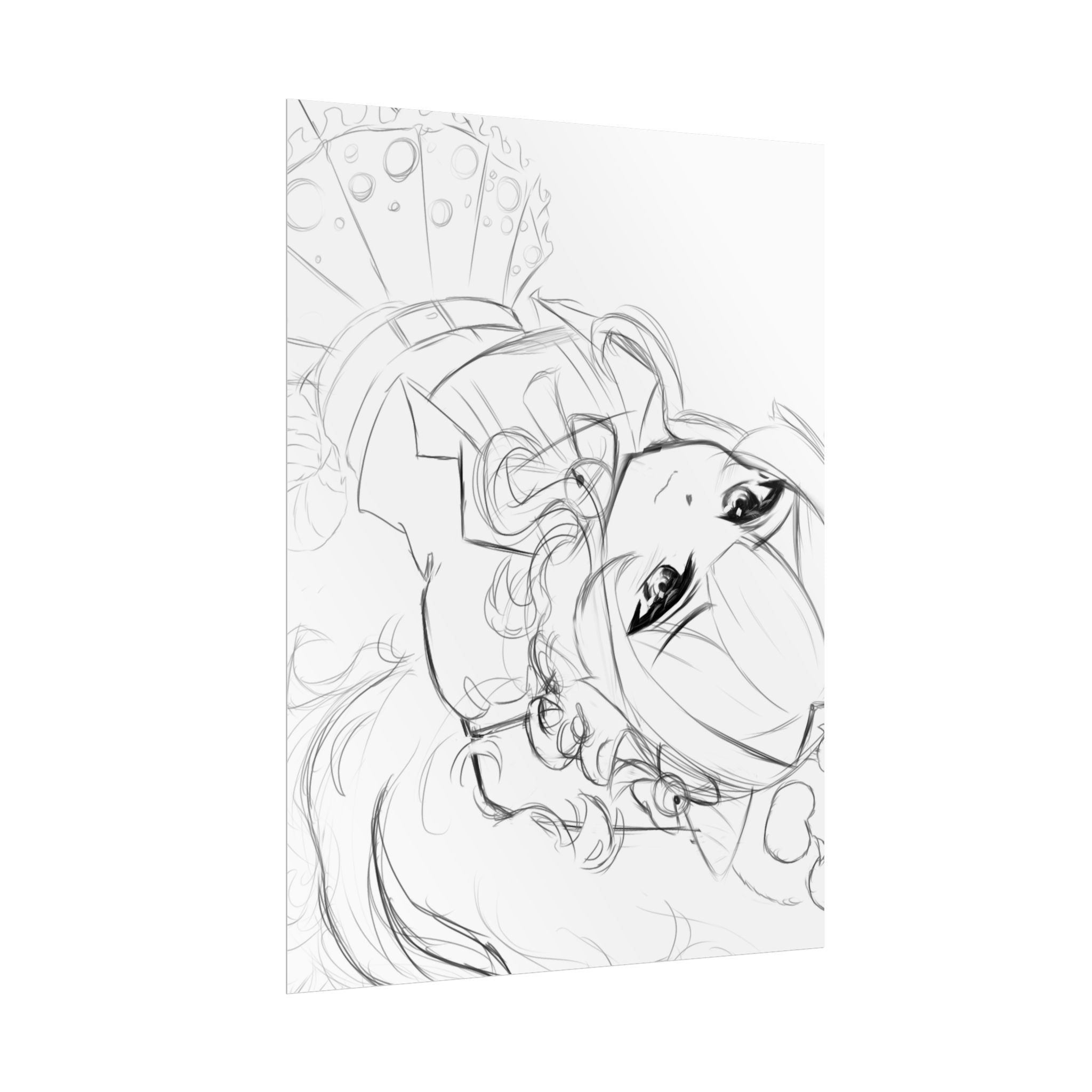 Trixie Sketch Poster