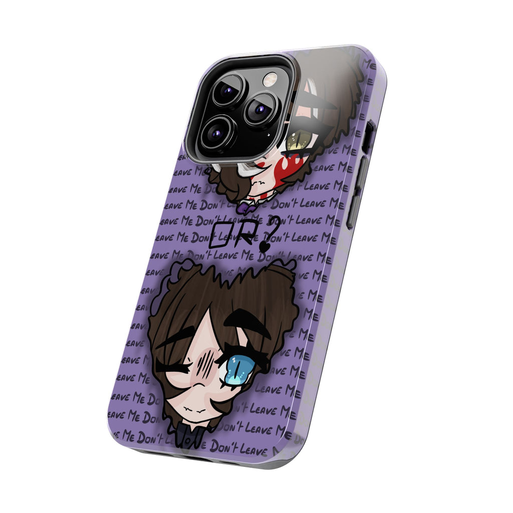 Renée Lysobore "Me or Them" Phone Case