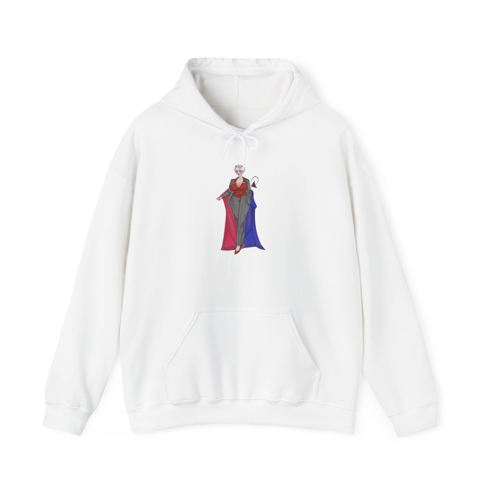 BasicallyVal "Red and Blue" Hoodie