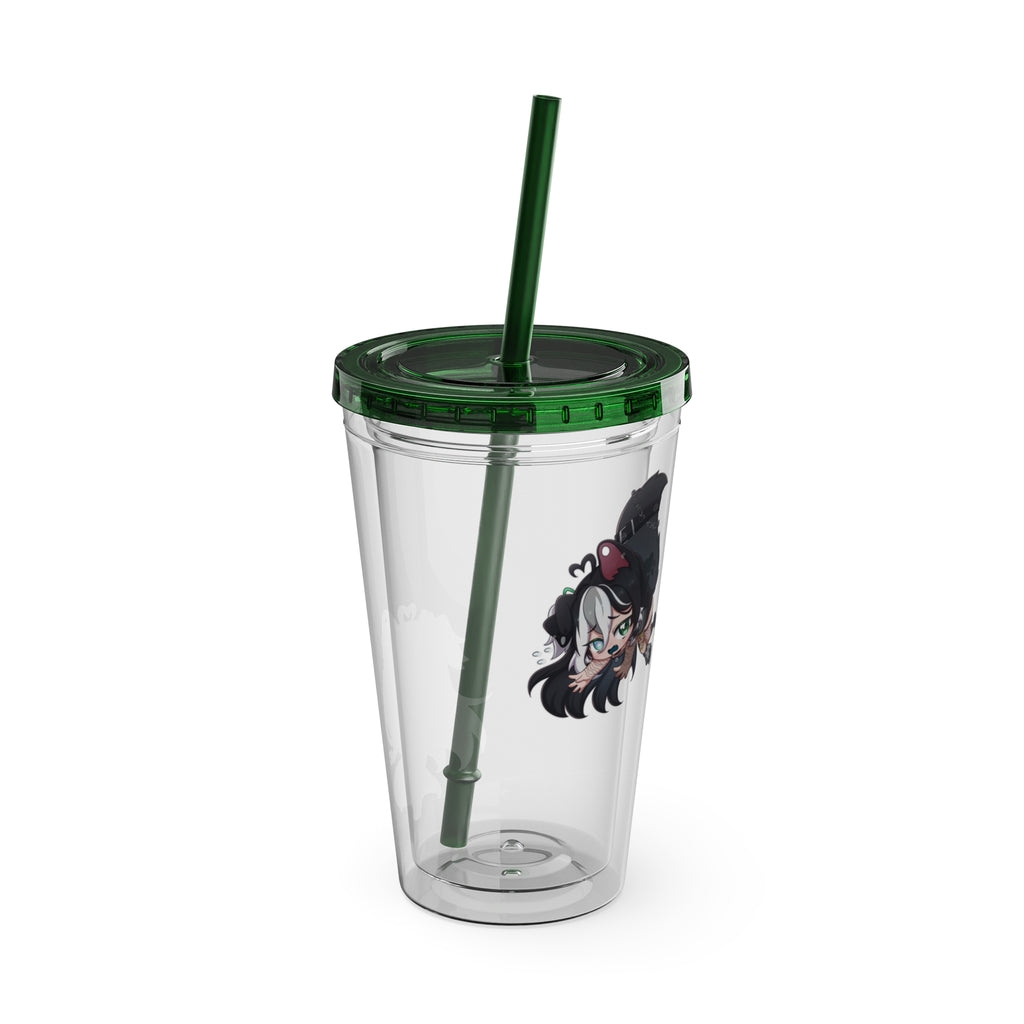 dognamedKats "Chibi Friends" Acrylic Tumbler