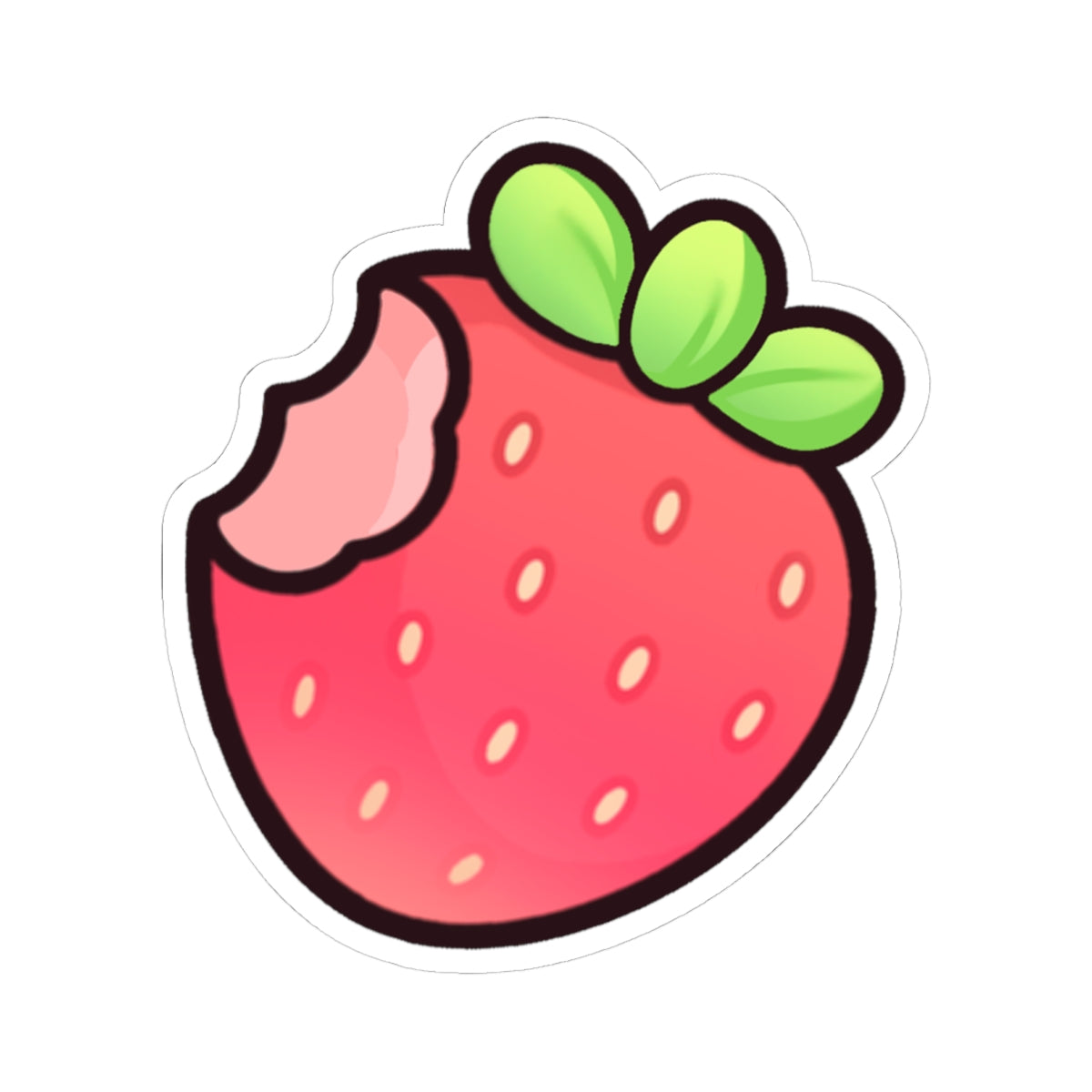 Rikowanloo "Bite Me" Sticker