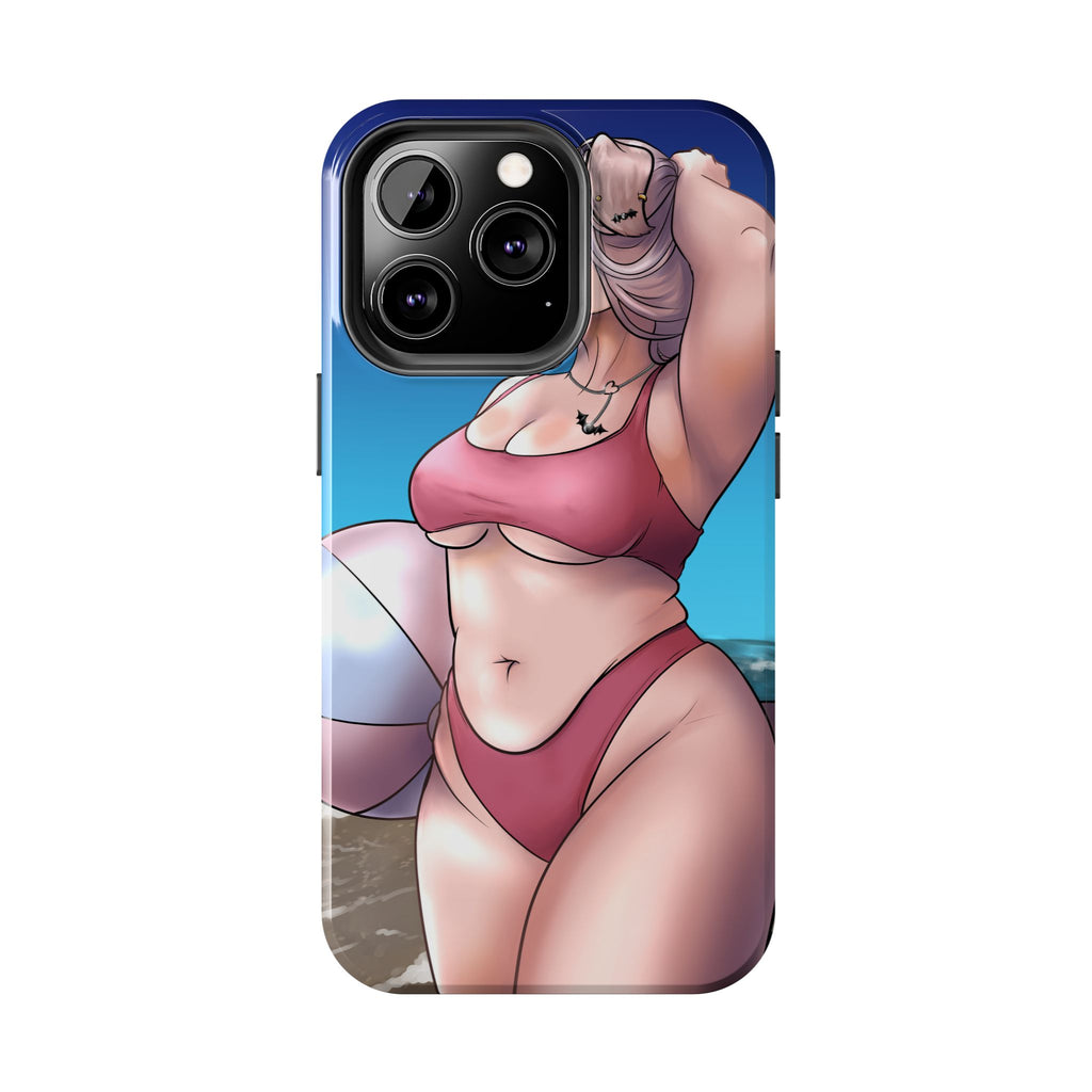 Luna Rainn "Beach Pup" Tough Phone Case