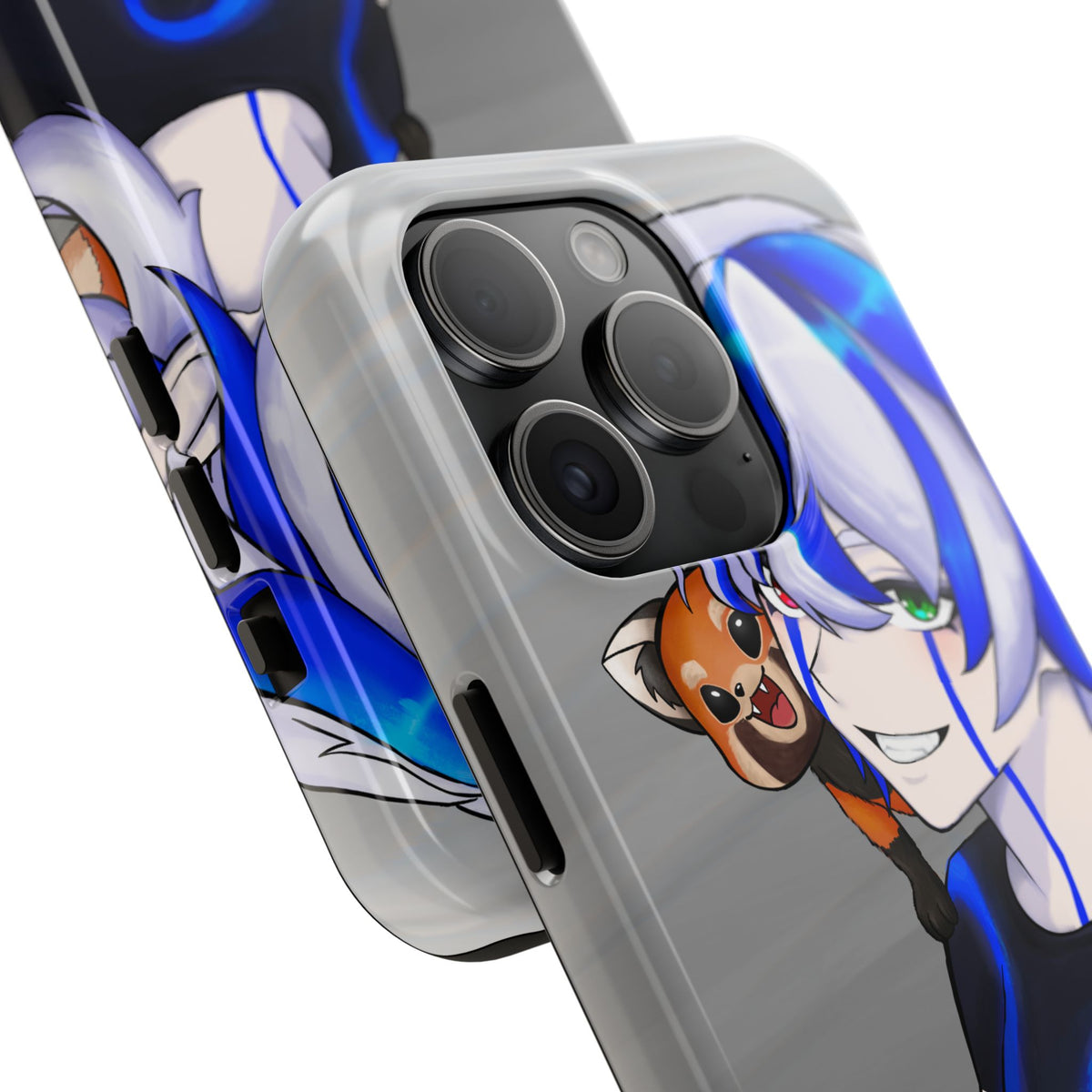 Ray Xash "Red Panda Companion" Phone Case