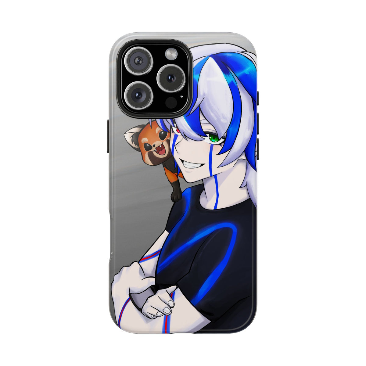 Ray Xash "Red Panda Companion" Phone Case