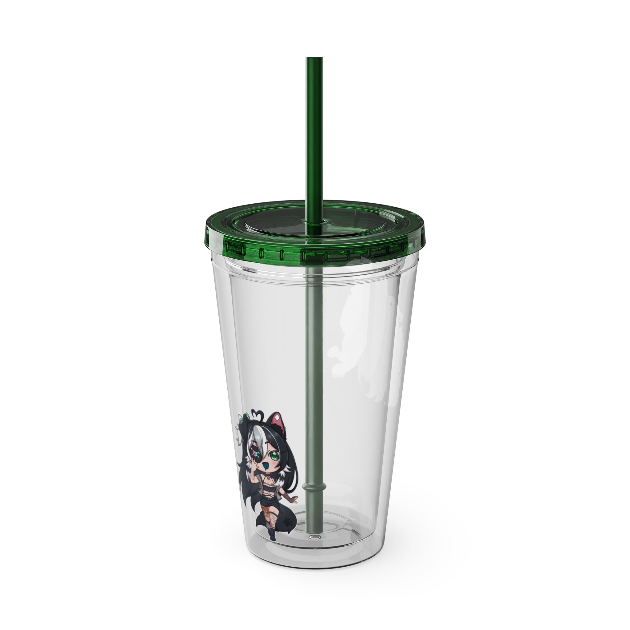 dognamedKats "Chibi Friends" Acrylic Tumbler